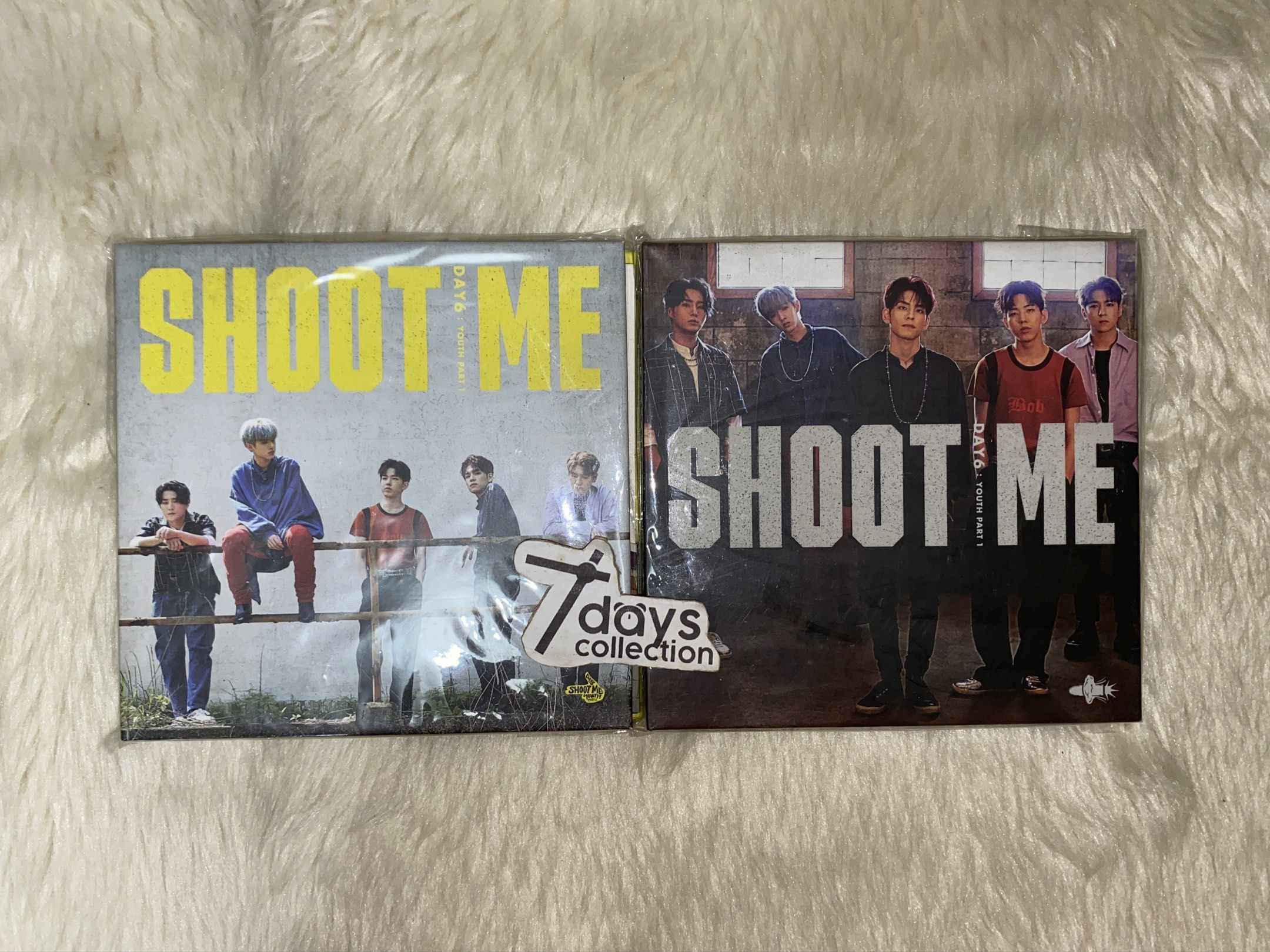 Day6 Shoot Me [Unsealed] (Category: CDs & DVDs) located in Caloocan City. Submitted by 7dayscollection (Listing ID 1093285284, Image 1). Description: 200php each 📌Onhand 📌Ready to Ship 📌Original from South Korea 📌OB, PB, and CD only REMINDER: This is preloved from South Korea so please do manage your expectations. 📌We don't use filters on our photos. Rest assured that all photos are raw and unedited. However, color may vary due to lighting o