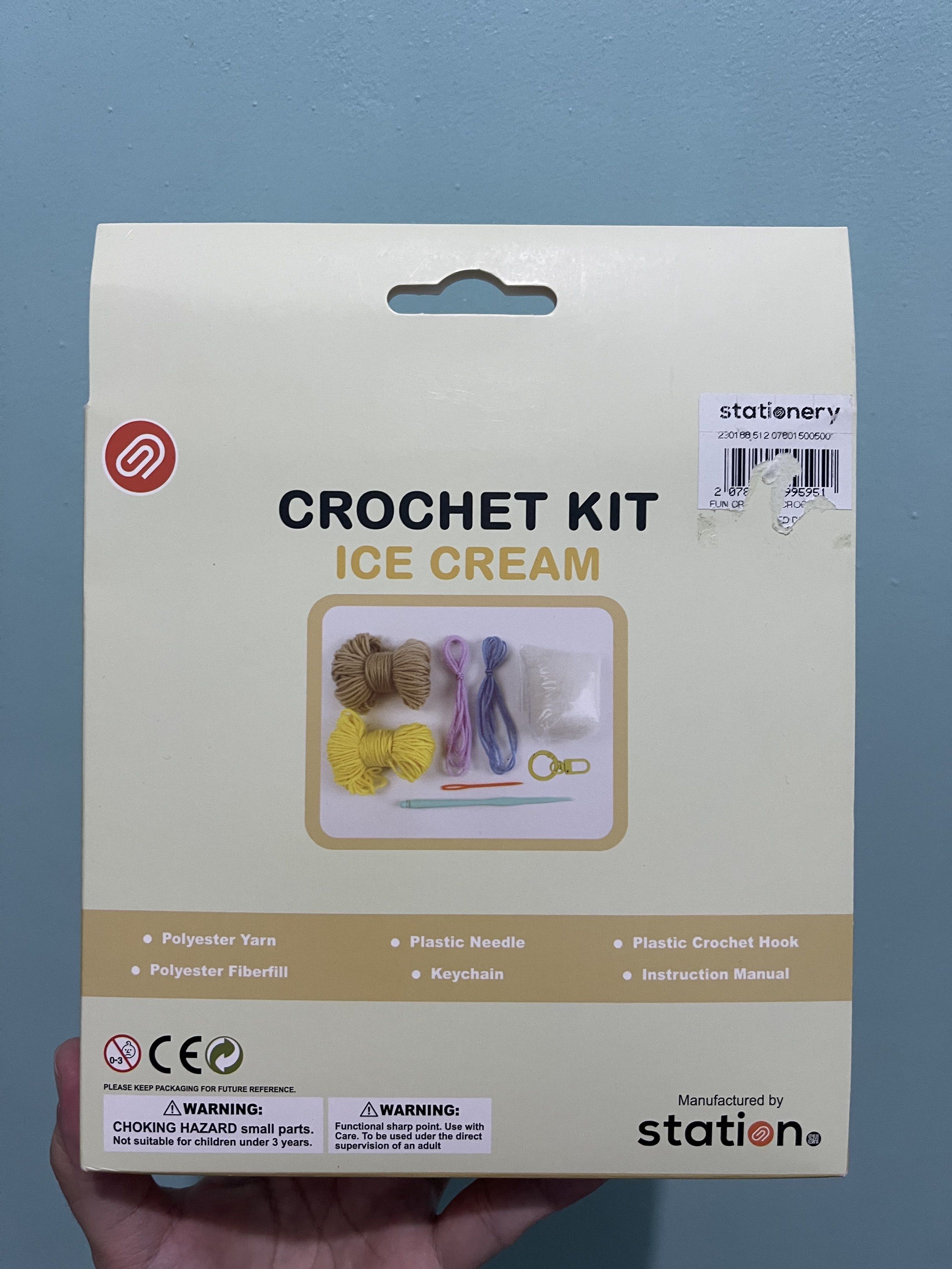 Desserts Crochet Fun Craft Kit Intermediate Level (Category: Handmade Craft) located in Bay. Submitted by janus30 (Listing ID 1420202412, Image 2). Description: .