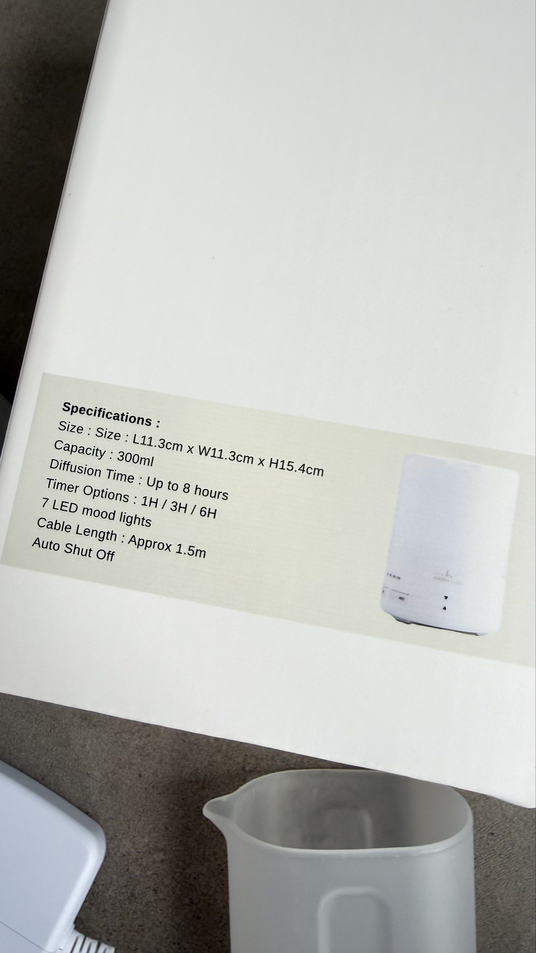 Diffuser Humidifier449535794658693123