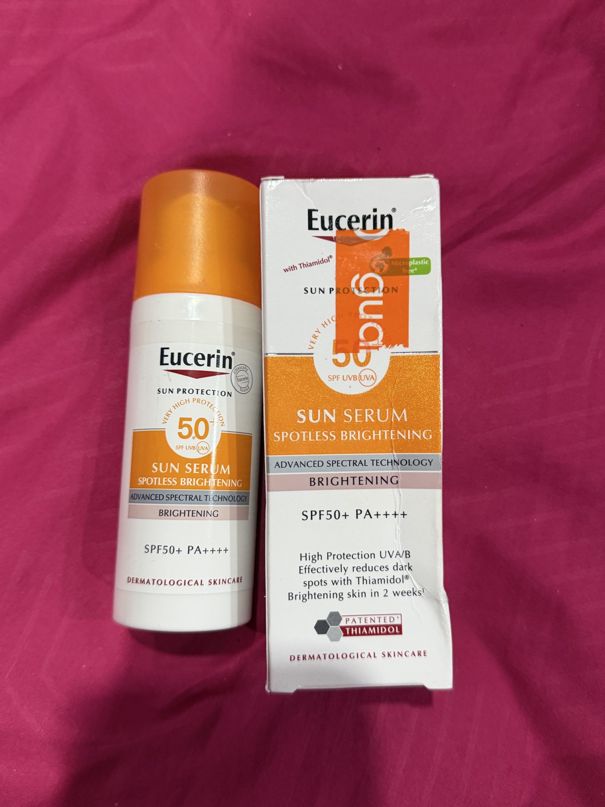 Eucerin Sunblock (Category: Face Care) located in Georgetown. Submitted by estrez (Listing ID 1420294591, Image 3). Description: bought extra 😭 please take it or not it’s gonna be wasted huhu 1 for rm50 2 for rm70 will do.