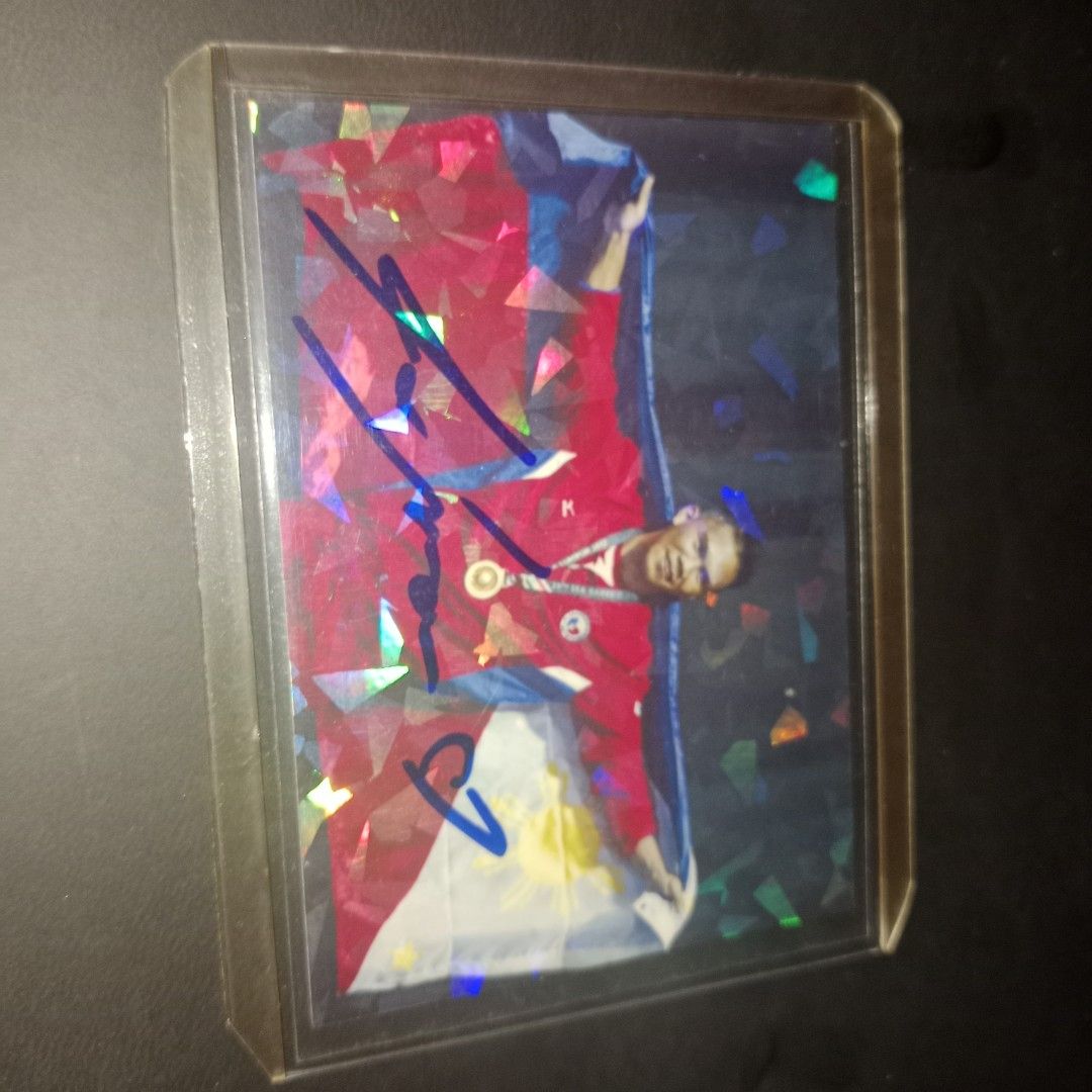 Eumir Marcial Signed Cards (Category: Raw Singles) located in Caloocan City. Submitted by JandJ_Collectibles (Listing ID 1420346041, Image 2). Description: Collectible cards signed by Eumir Marcial PHP 550 each.
