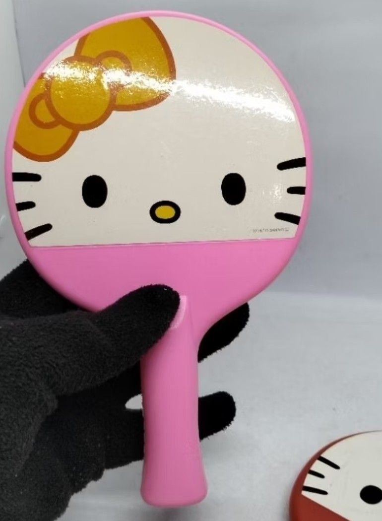 Hello Kitty Handheld Plastic Racket set (2pcs) (Category: Mirrors) located in Baguio. Submitted by toys_of_yesteryear (Listing ID 1420315684, Image 3). Description: 📌loc. Baguio 📌Actual photos posted, check all photos before buying. 📌This item is NOT new so manage your expectations 📌Reasonable price posted, lowballers will be ignored / ridiculous offers auto declined. 📌No holds , No reservation 📌MoP: Gcash 📌MoD: J&T - Adorable Kitty plasti