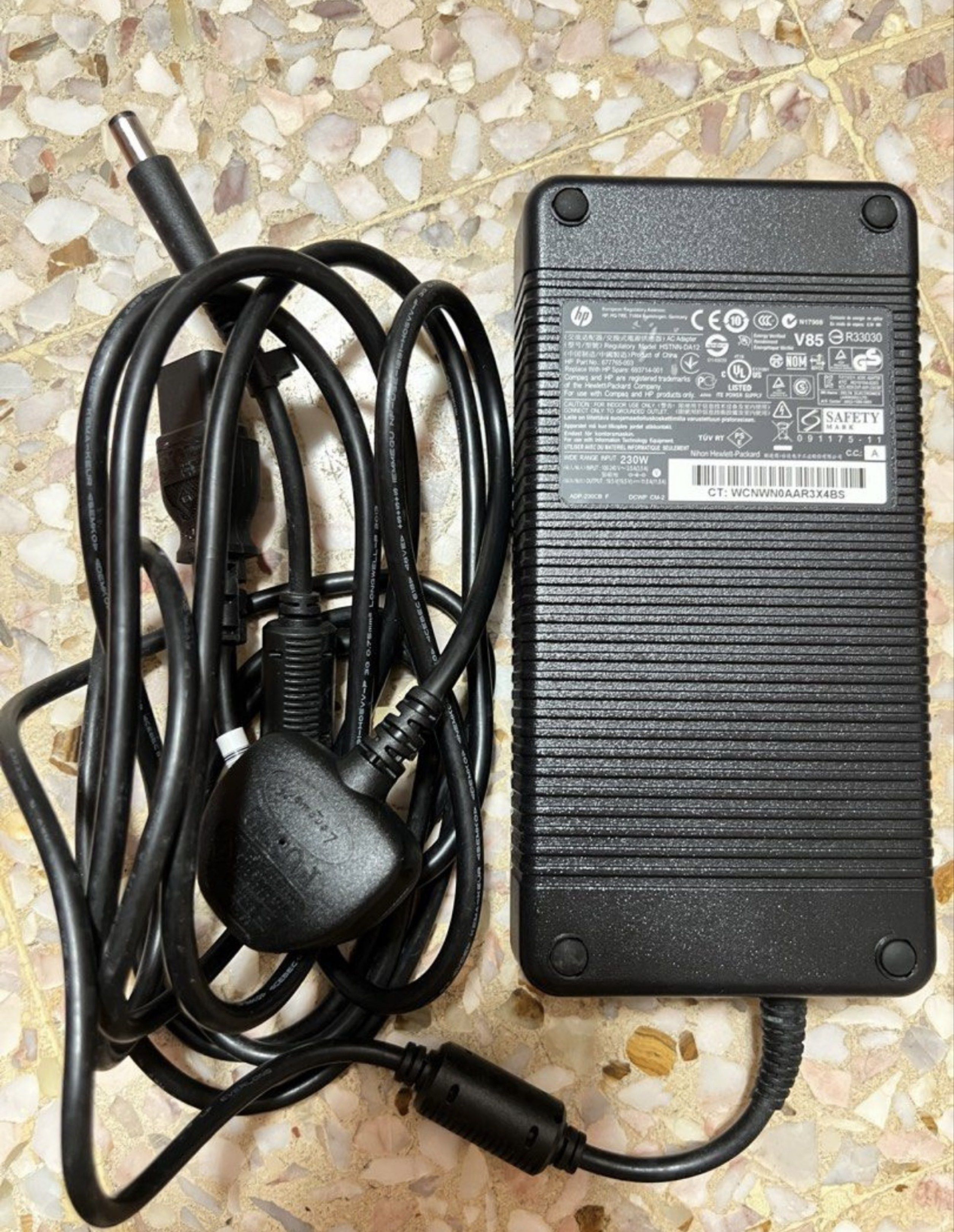 HP 230W AC Adapter Charger406031707837583360