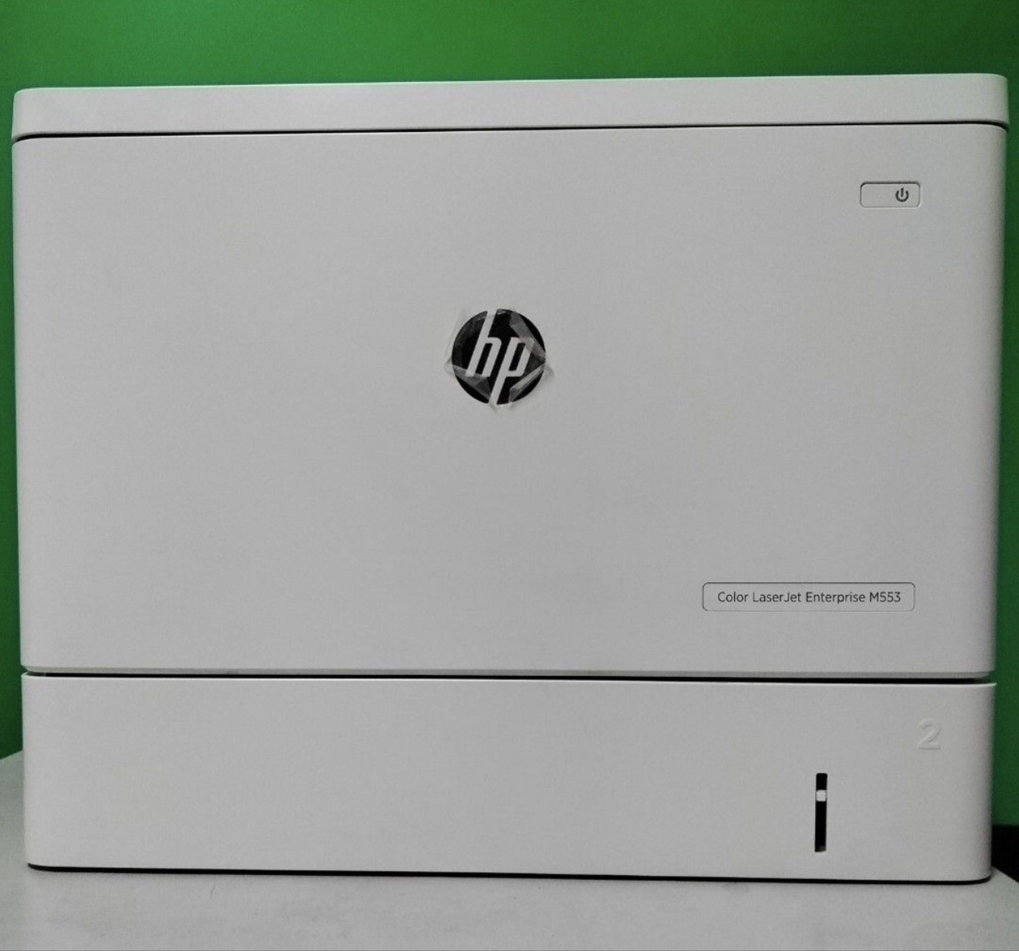 HP Color LaserJet Enterprise M553 Printer (Category: Printers, Scanners & Copiers) located in Caloocan City. Submitted by ktc2020 (Listing ID 1420156312, Image 1). Description: Hp M553 Single function printer Colored Laser Printer. Automatic back to back printing Printing speed of up to 40 ipm. Network Capable. USB or LAN connection. No original starter toner cartridges. Cartridges taken. Only brand new printer. interested may call 0998-9956050 t