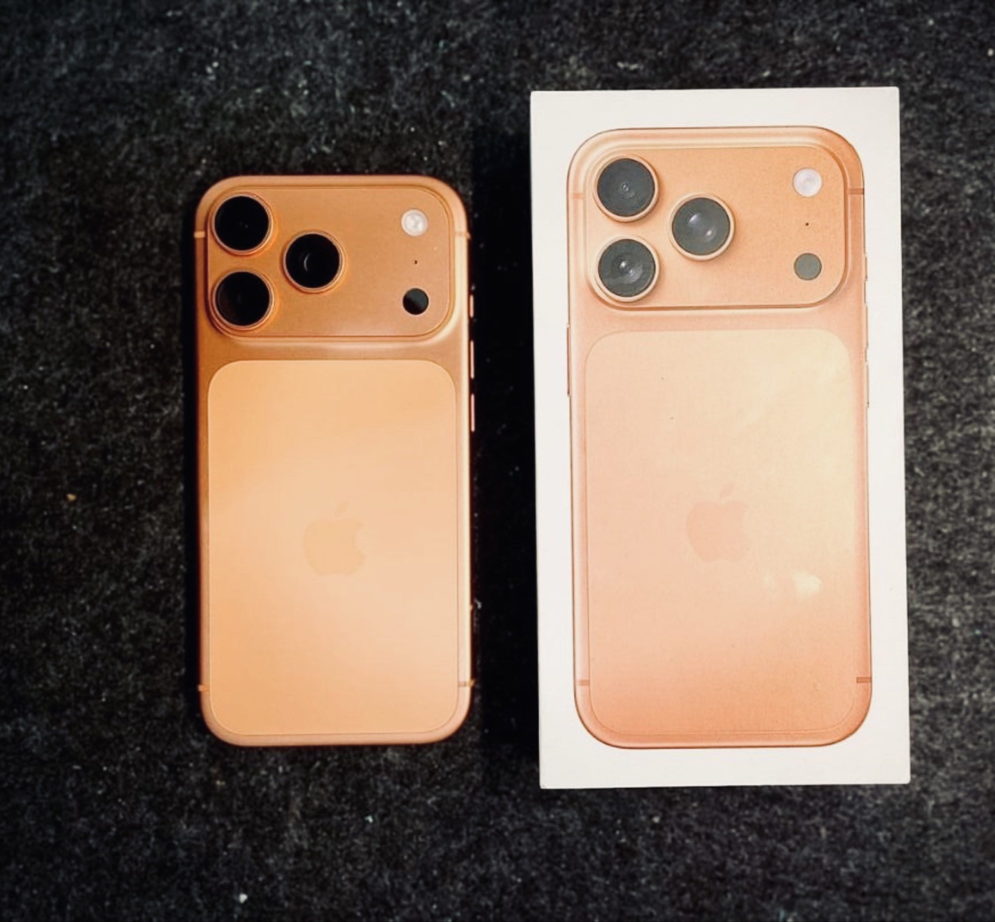 Iphone 17 pro max 2TB openline (Category: iPhone 17 Series) located in Cavite. Submitted by cilenat (Listing ID 1420198548, Image 1). Description: IPHONE 17 PRO MAX 2TB, FACTORY UNLOCKED COSMIC ORANGE NO ISSUES Baterry Health-100% Cycle Count-150 Complete package RFS: Prefer silver color.