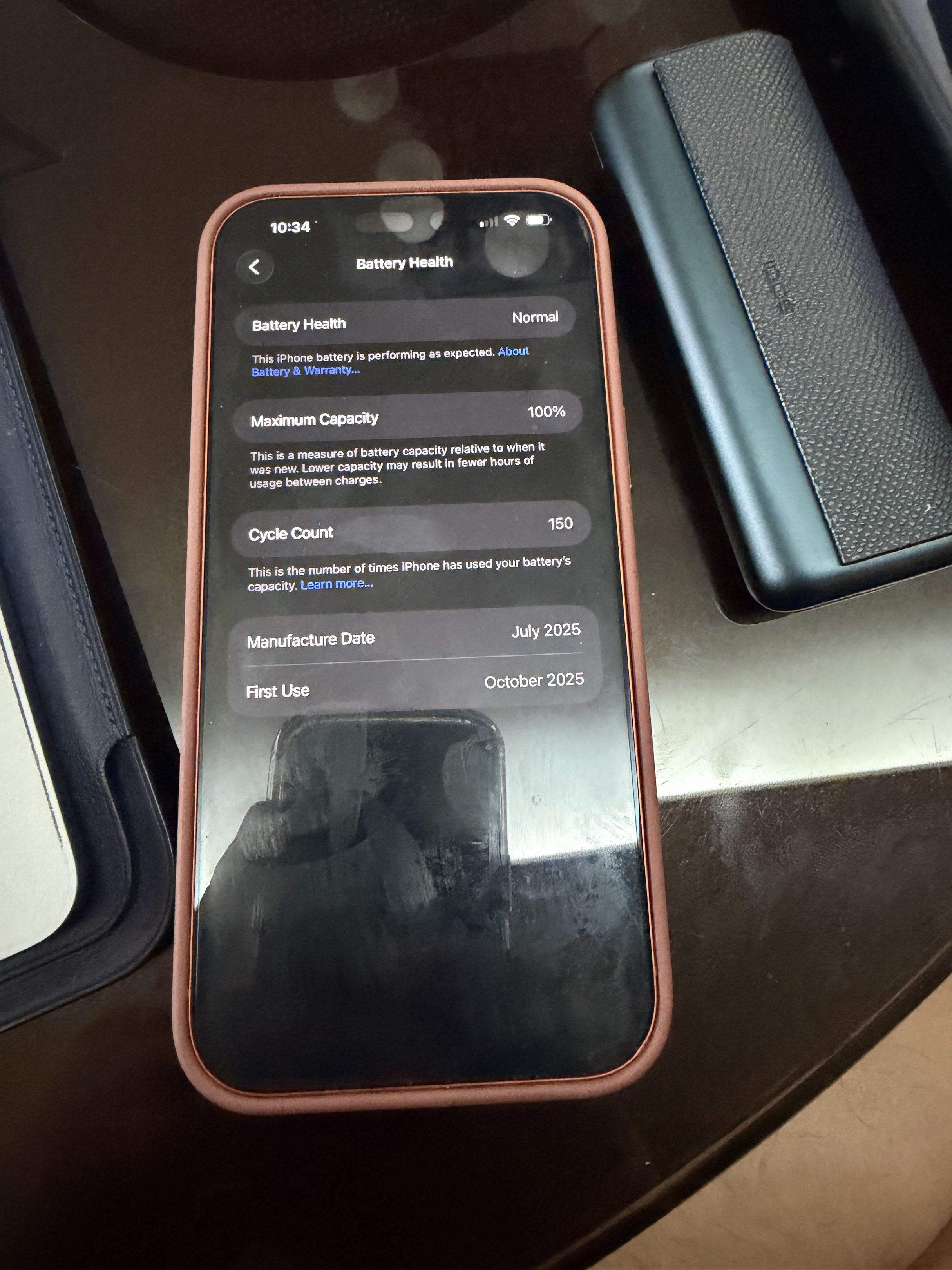Iphone 17 pro max 2TB openline (Category: iPhone 17 Series) located in Cavite. Submitted by cilenat (Listing ID 1420198548, Image 2). Description: IPHONE 17 PRO MAX 2TB, FACTORY UNLOCKED COSMIC ORANGE NO ISSUES Baterry Health-100% Cycle Count-150 Complete package RFS: Prefer silver color.