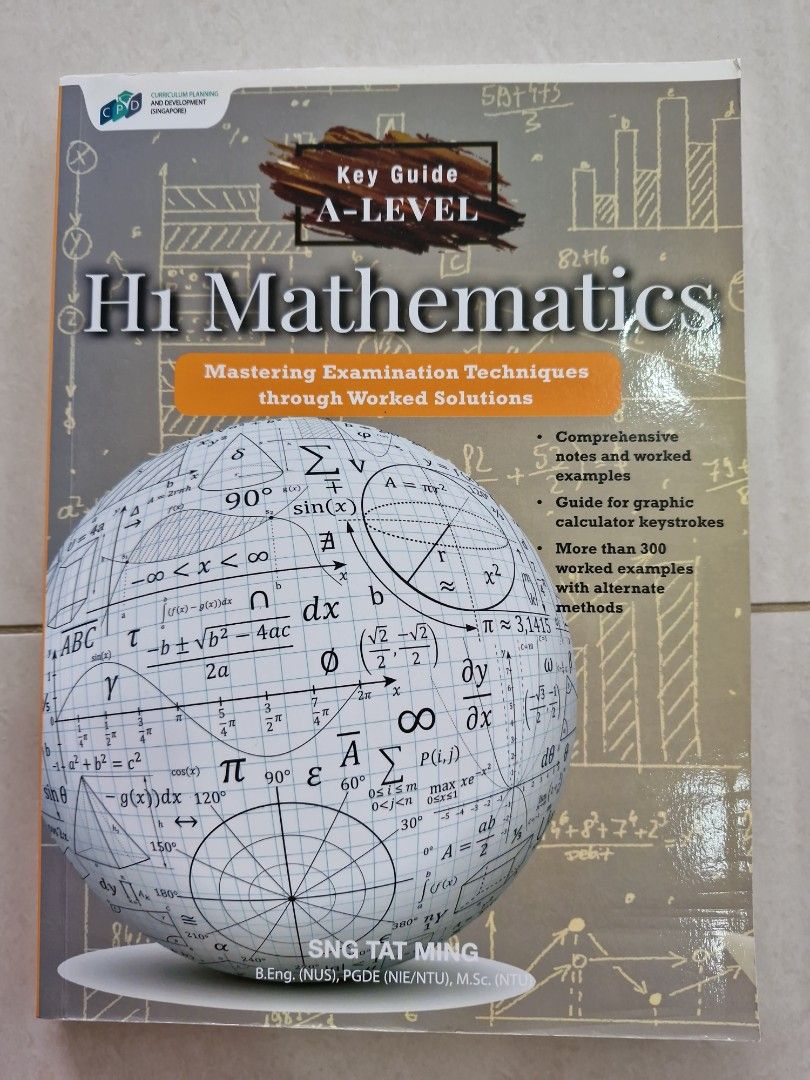 H1 Math Notes JC H1 Mathematics A-Level Key Guide, Hobbies & Toys, Books & Magazines ...