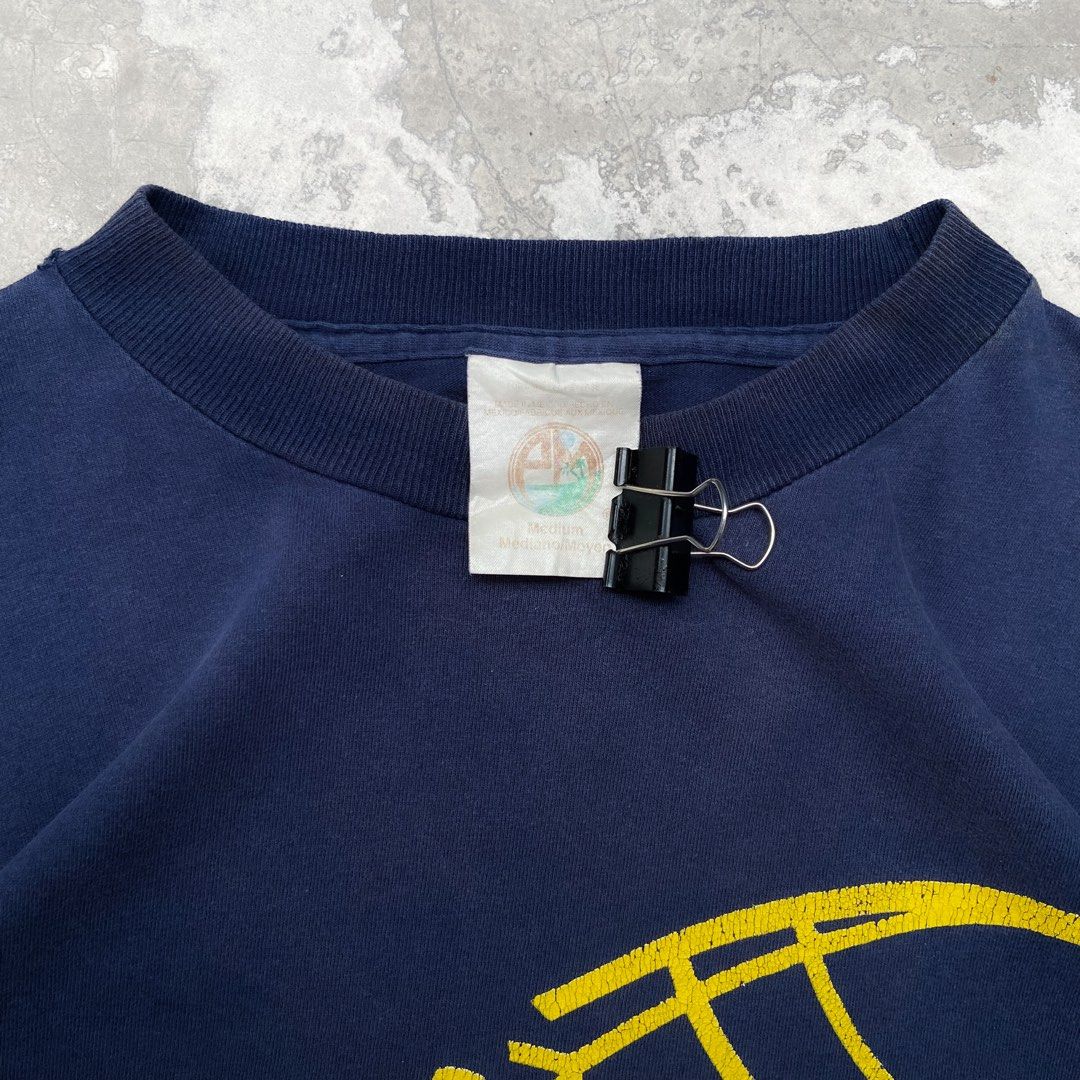 Michigan Wolverines Football (Category: Tshirts & Polo Shirts ) located in Muntinlupa City. Submitted by everydayfriiday (Listing ID 1420289615, Image 3). Description: Michigan Wolverines Football Medium 20x27 Issue: repaired pinhole 350 + sf.