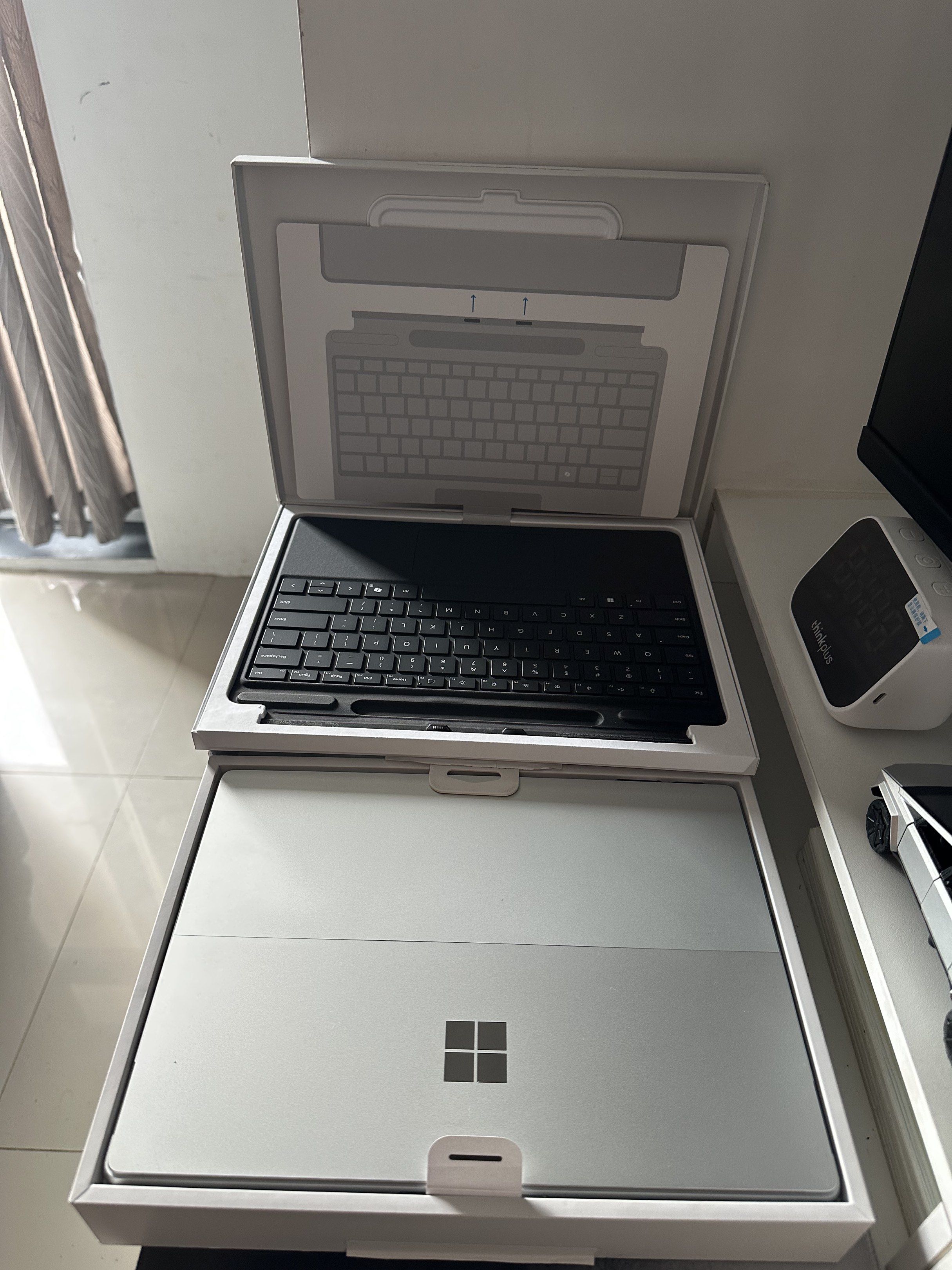 Microsoft Surface Pro 11 X Elite 1TB 16GB RAM (Category: Laptops & Notebooks) located in Manila. Submitted by fastcache (Listing ID 1420280042, Image 2). Description: Selling My Surface Pro 11th Edition Platinum Top of the Line Premium Business 2-in-1 Windows 11 Pro 💻🔋 Condition: Open Box (opened only for testing) Brand New Condition with Receipt Year: 2025 Latest Model Freebie: Brand New Premium Alcantara Keyboard worth P16,000 Mall Price: P13