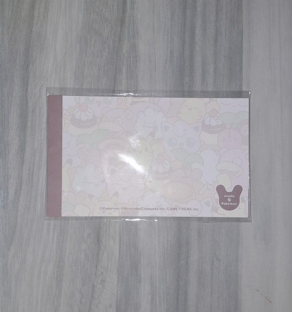 Mister Donut Pokemon Memo Pad (Category: Character Goods) located in Caloocan City. Submitted by starrvx (Listing ID 1420213858, Image 1). Description: pokemon memopad from japan mop: gcash mod: jnt.
