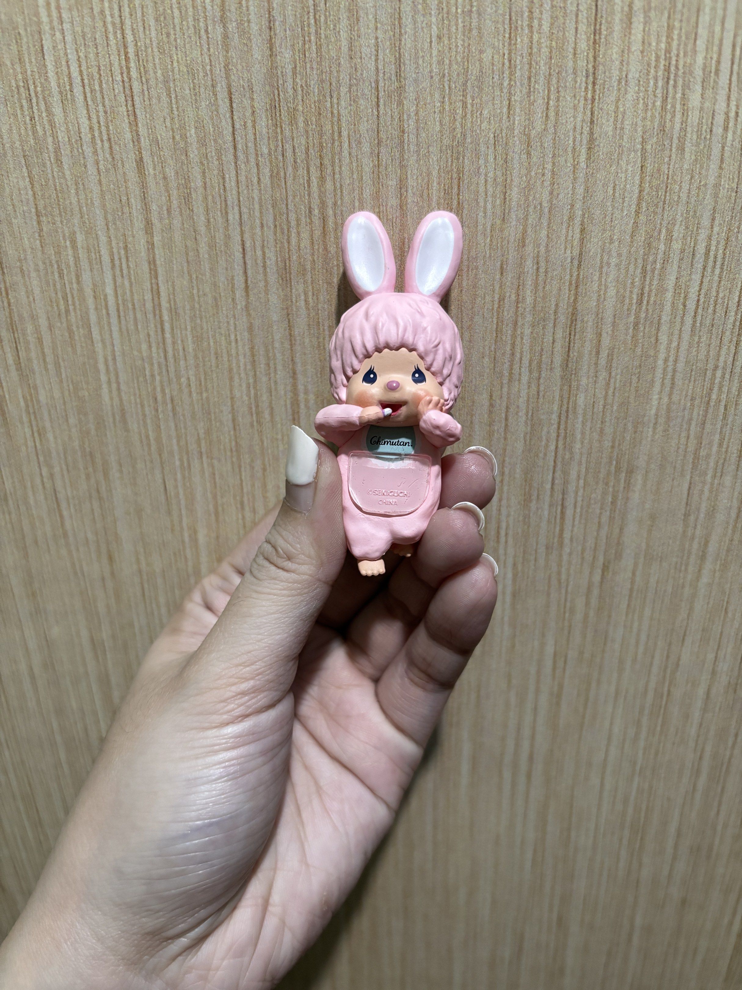 Monchhichi Hippers Pink Bunny (Category: Designer & Blind Box Toys) located in Quezon City. Submitted by bnkymlky (Listing ID 1420176843, Image 2). Description: The tape is still intact and sticky Rfs: not collecting anymore .