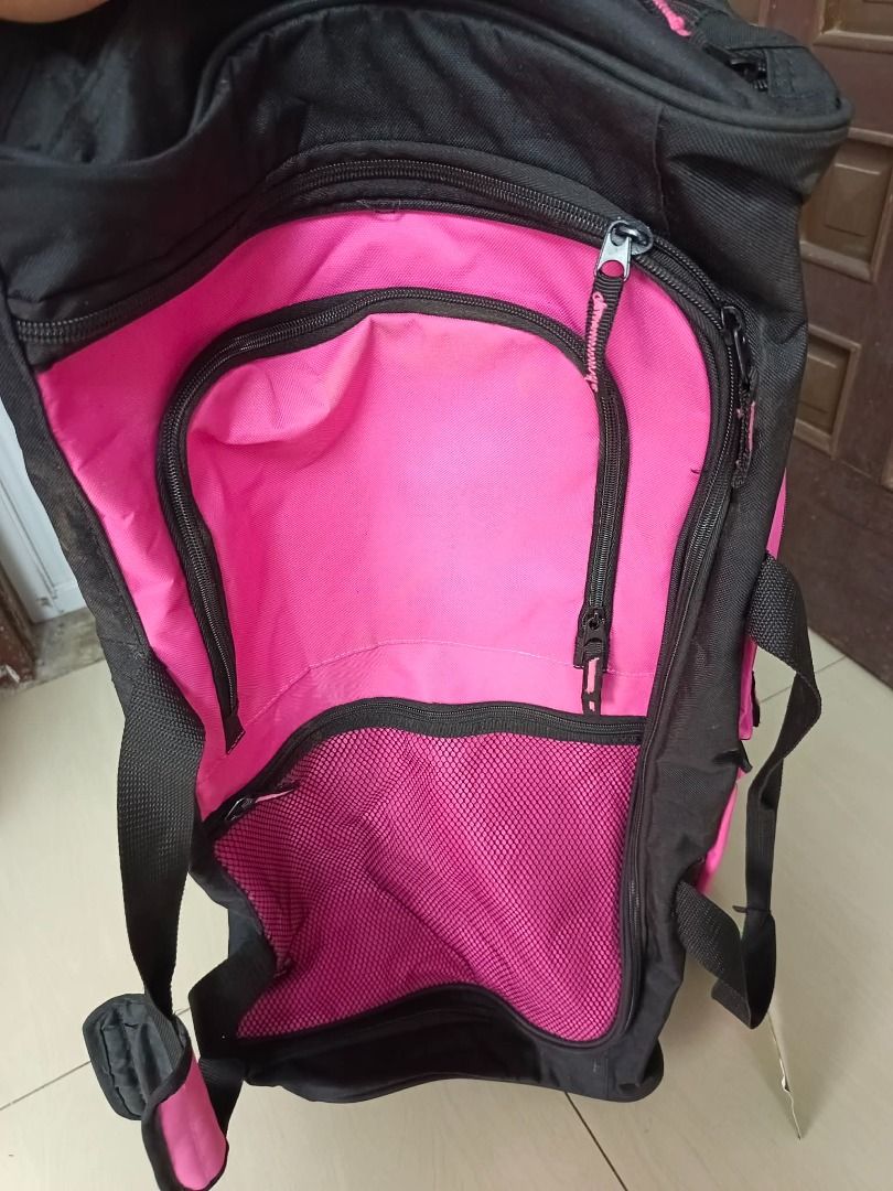 Pacific Coast Unisex 30" Large Rolling Duffel Bag (Category: Backpacks) located in Mabalacat. Submitted by Jayofy (Listing ID 1420224308, Image 2). Description: Item name: 30" Multi-pocket Rolling Duffel Brand: Pacific Coast Model: CT-WO-2030 Product Description Both reliable and spacious, the wheeled duffel is comfortable and convenient for travel. It boasts the ability to pack a full load whether you need to take off on a long trip or a weekend