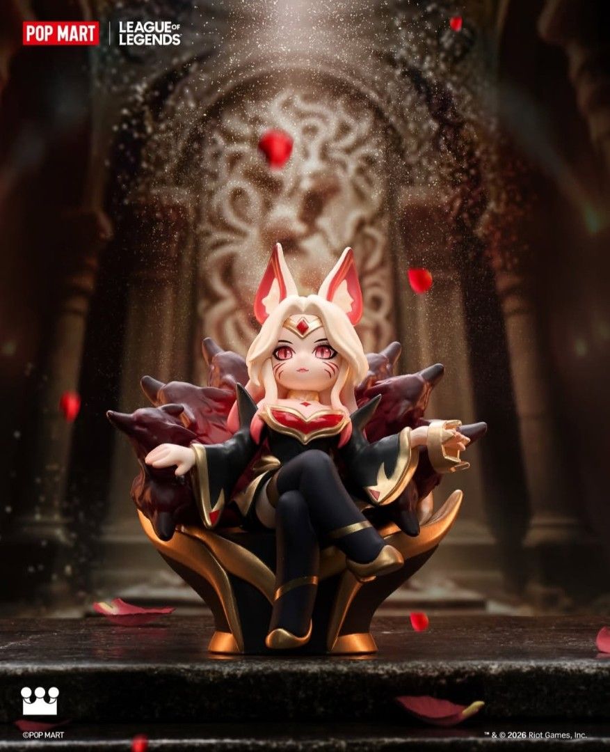 POPMART LEAGUE OF LEGENDS MID LANE ICON SECRET IMMORTALIZED LEGEND