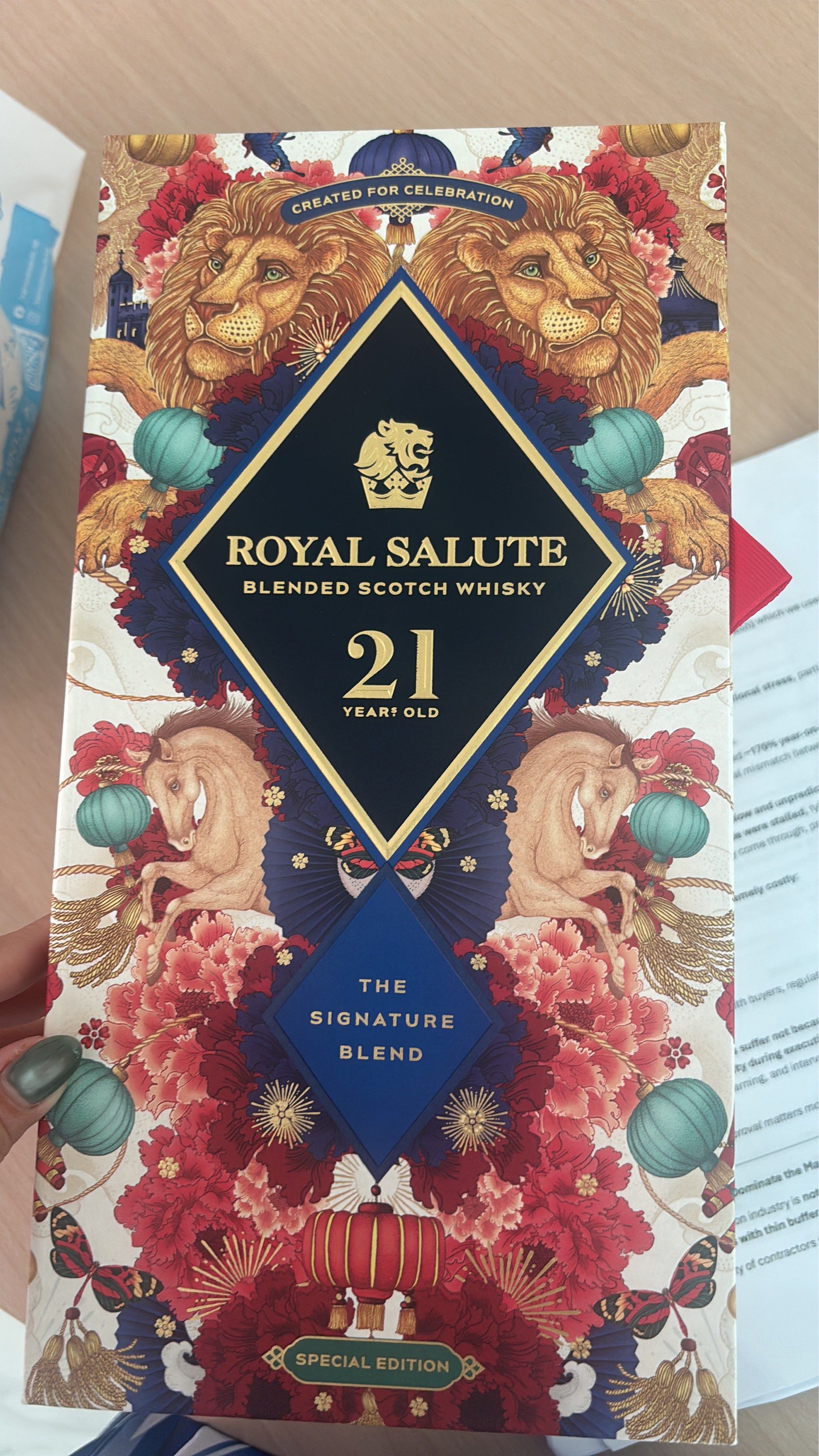 Royal Salute 21 Year Old Blended Scotch Whisky, Food & Drinks ...