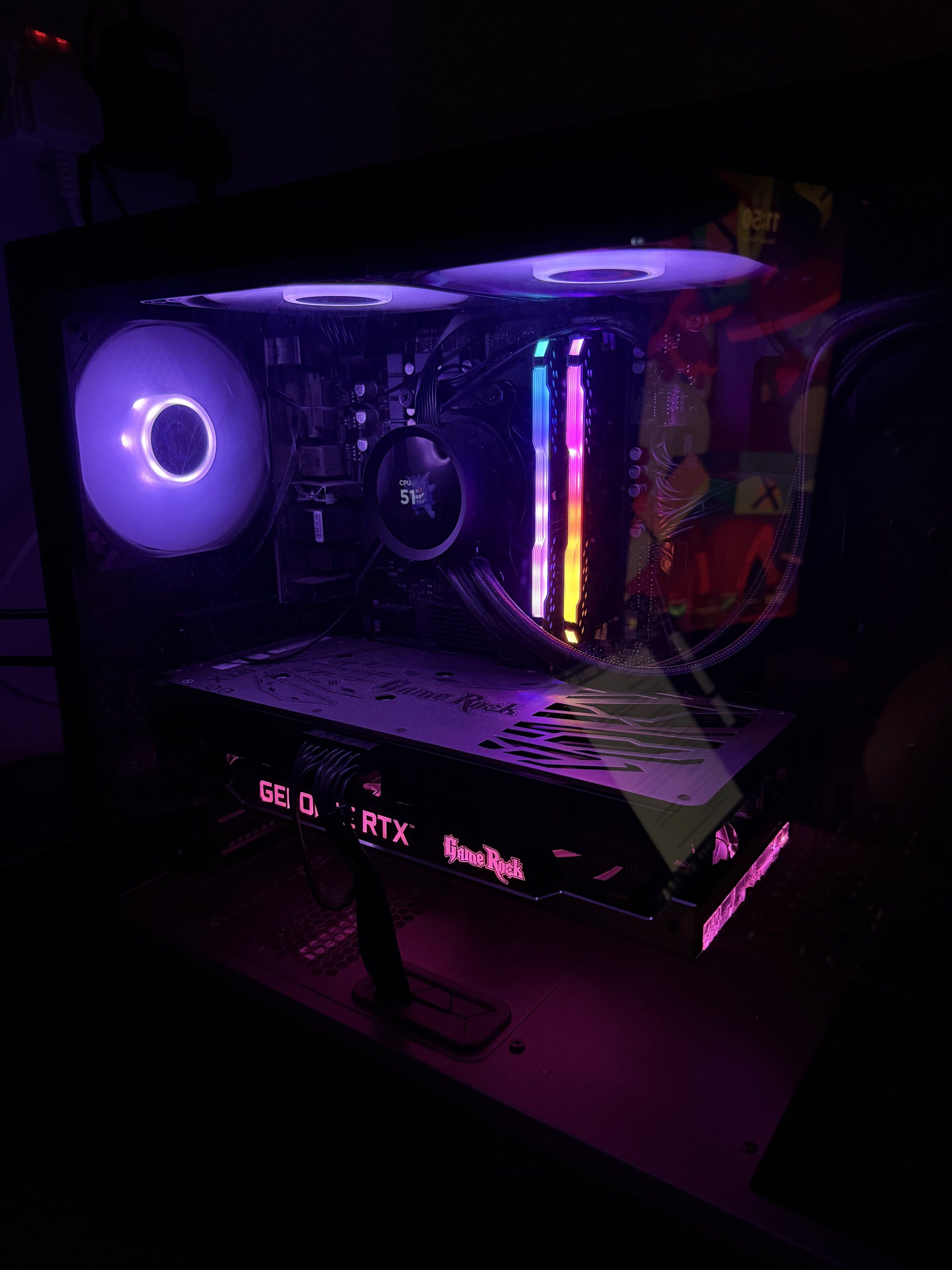 AMD Ryzen 7 5700X + RTX 3070 Ti Custom PC