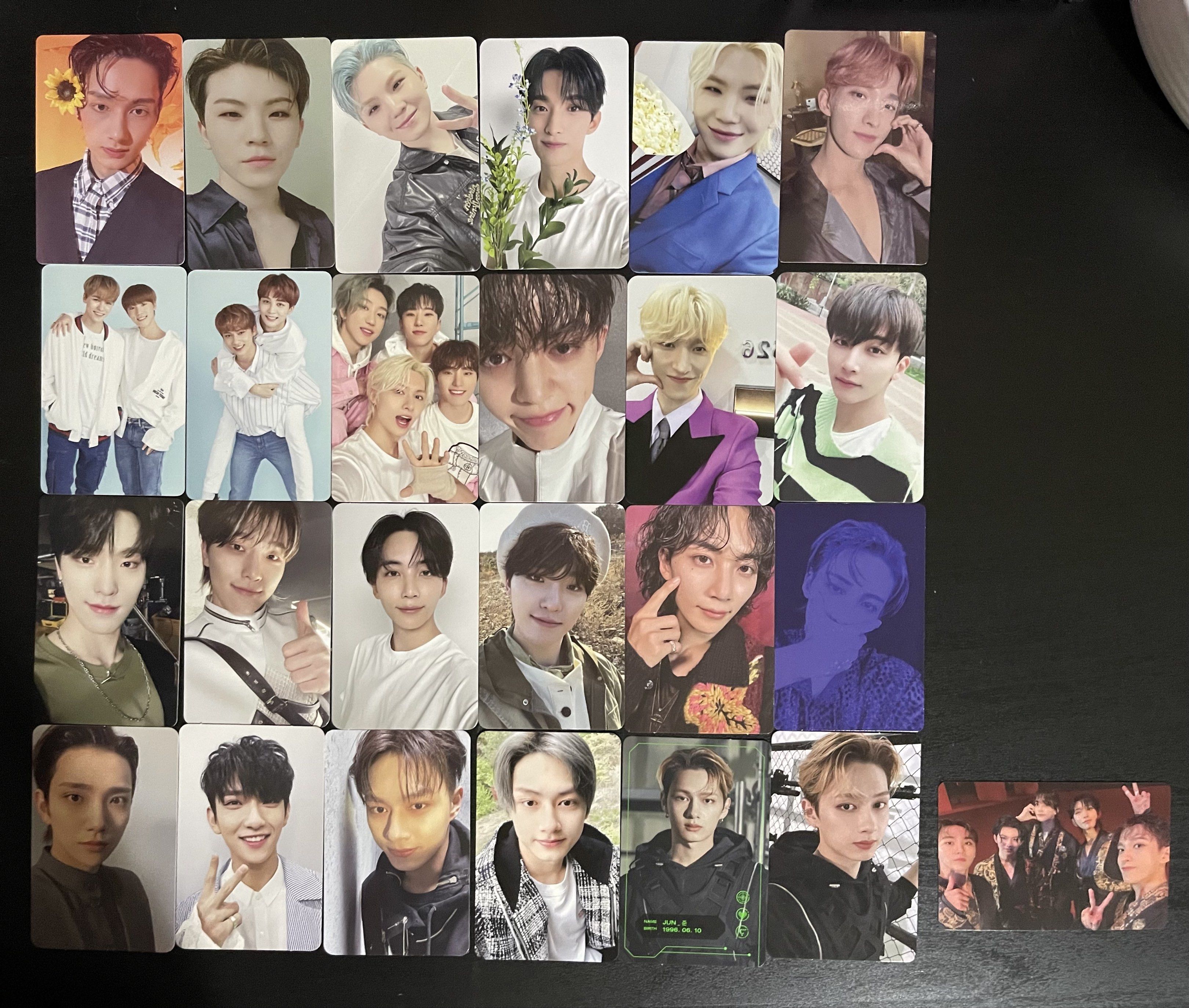 Seventeen Photocards (Category: K-Wave Merchandise) located in Quezon City. Submitted by k.closetphp (Listing ID 1420270398, Image 1). Description: WTS LFB PH Seventeen Photocards ₱100 each (except OT13, Jun Game boy, and PFU pc ₱50 each) *Jeonghan : Woozi* MOP: BPI or GoTyme MOD: GGX or LBC PF: FREE 🏷️ seventeen scoups jeonghan joshua jun hoshi wonwoo woozi dk mingyu the8 seungkwan vernon dino wts wtb lfb lf s ph.