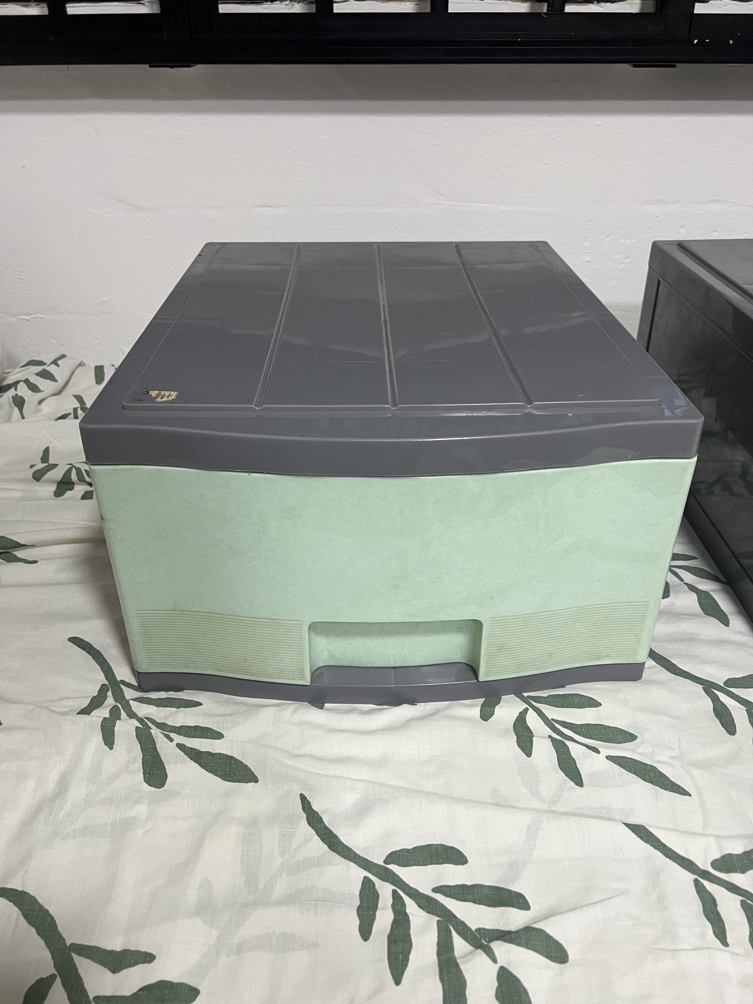 Stackable Storage Box - Mint Green450549158207170560