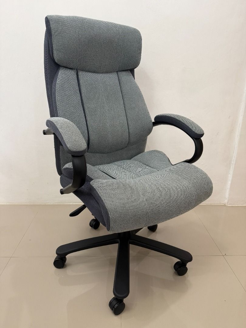 Supersize High Back Office Chair - Mandaue Foam " Alara" (Category: Office Furniture & Fixtures) located in Tanay. Submitted by rednaz16 (Listing ID 1420206230, Image 1). Description: Selling my High Back Office Chair, Bought last December only sa Mandaue Foam. You can check Mandaue Foam website for more info. Just search Supersize High Back Office Chair - Alara. About this item: Ergonomic High Back Office Design Chairs with Curved back for postu