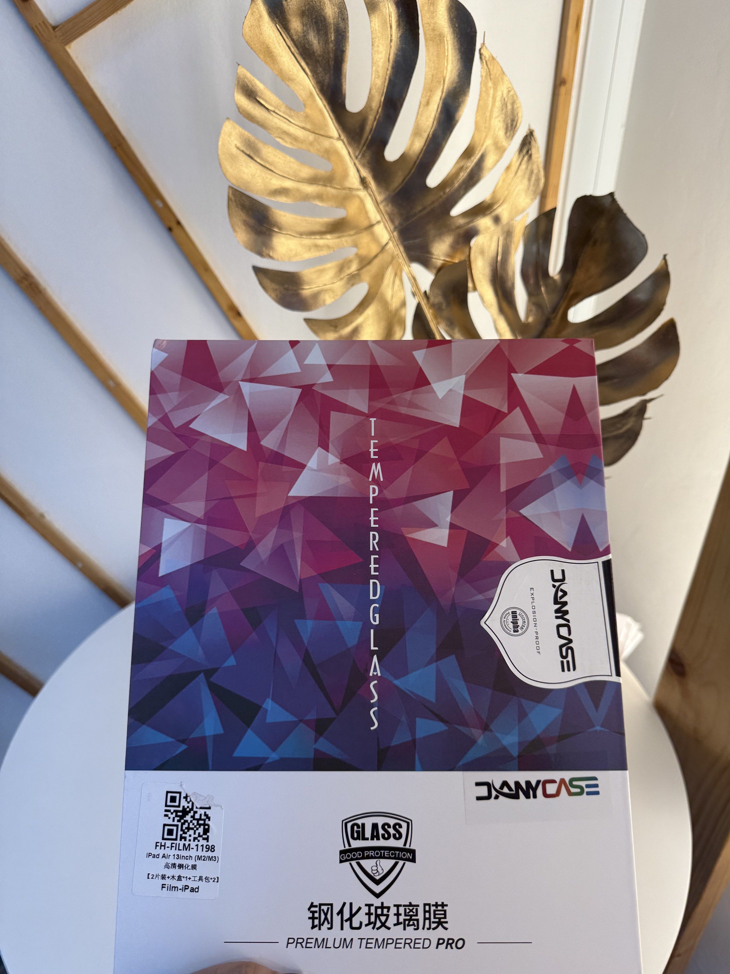 Tempered Glass (Category: Laptops & Notebooks) located in Dumaguete. Submitted by saltysavage888 (Listing ID 1420251021, Image 1). Description: - 2 pcs tempered glass screen protector film - for iPad Air 13 inches.