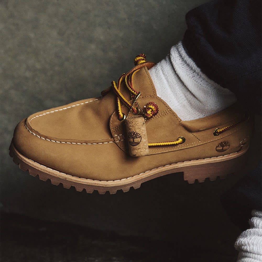 Timberland Andrem Hoffwann 聯名款休閒帆船鞋uk10.5, 男裝, 鞋, 便服