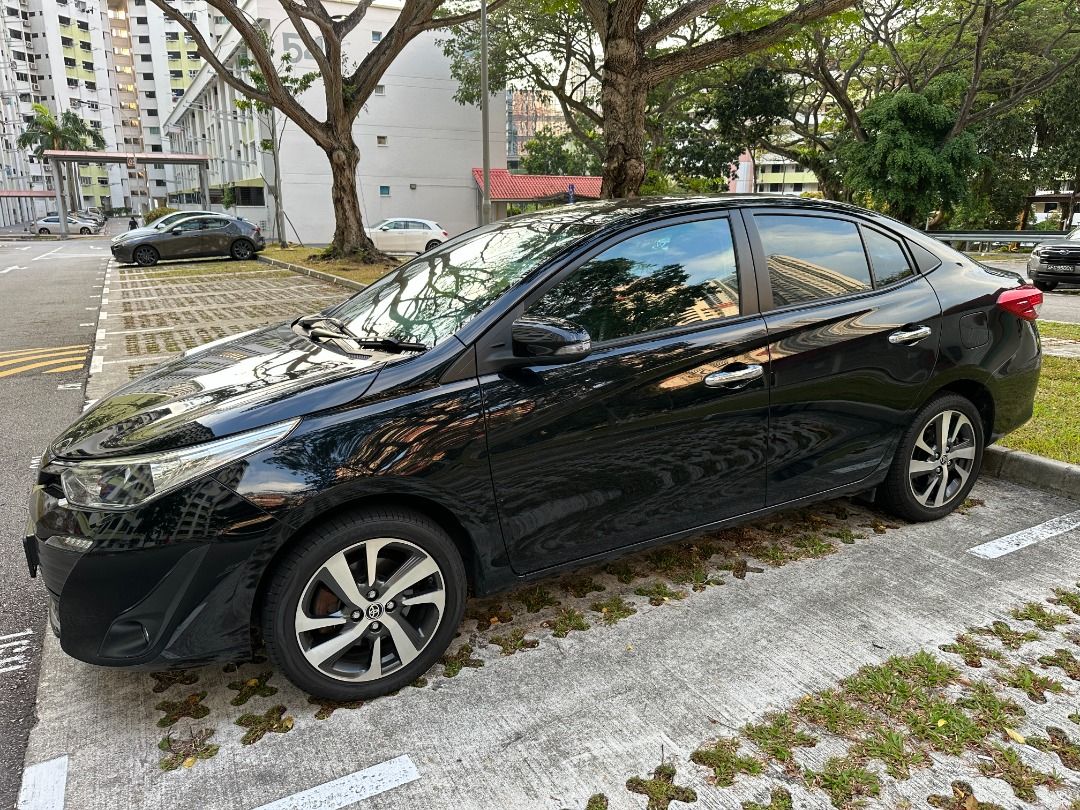 Toyota Vios 1.5G (AUTO) Auto (Category: Used Cars) located in Singapore. Submitted by lcgummy (Listing ID 1420285613, Image 1). Description: (No Dealers Please) Toyota Vios 1.5G (AUTO) - Purchased from Borneo Motors - 1st and Only Owner, Accident Free - Full Agent Servicing with Receipts - Made in USA Llumar Solar Film ($1074) - 3D Maxspider Custom Car mat ($318) - New Toyo Cr1 Tyres installed December 2025 ($315) - Philips DiamondVision Headligh