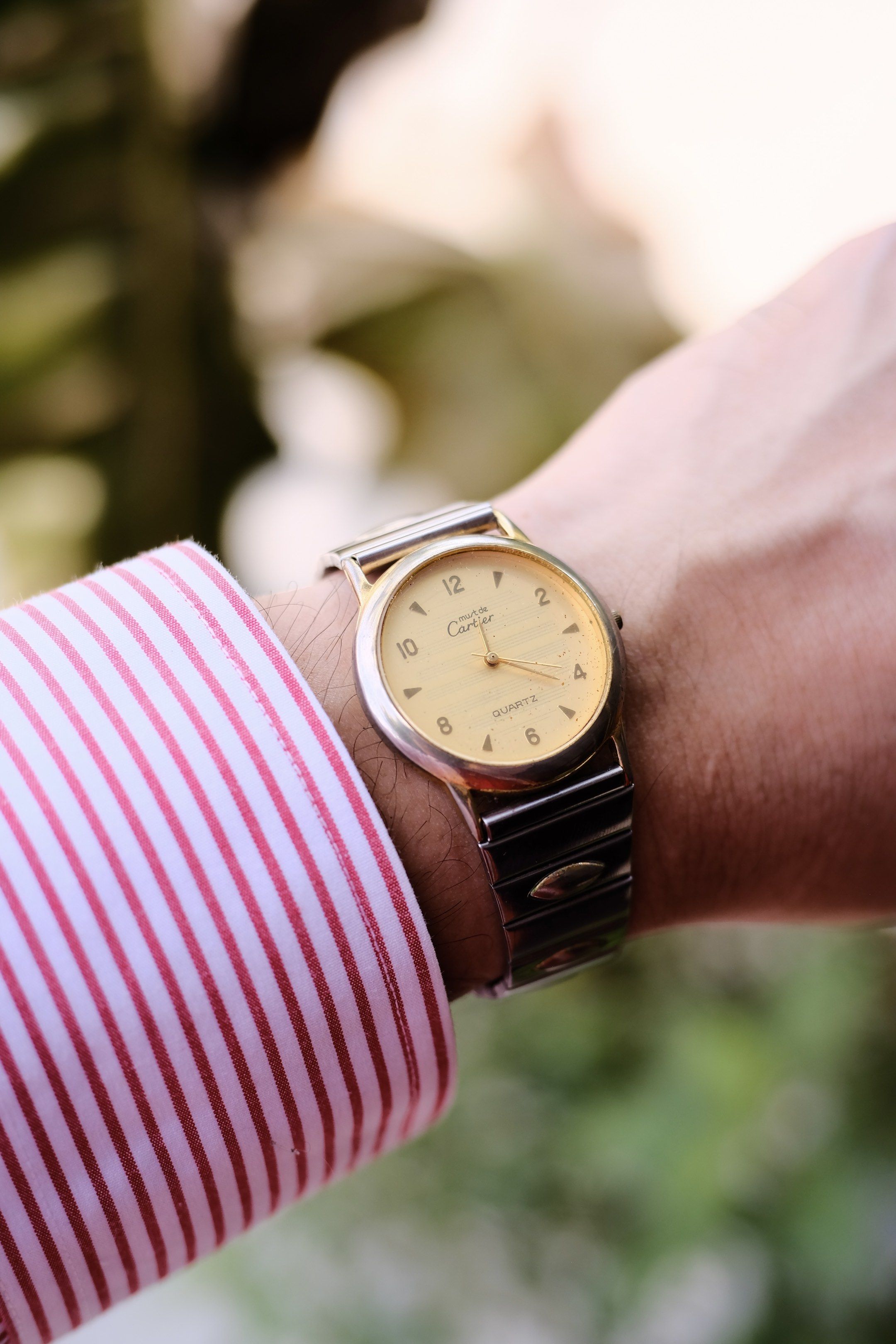 Vintage Cartier - Must de Cartier (Category: Women's Watches) located in Davao. Submitted by carussel (Listing ID 1420176674, Image 1). Description: Vintage Cartier - Must de Cartier -Quartz Movement Japan -33mm x 36mm -18mm lug size .