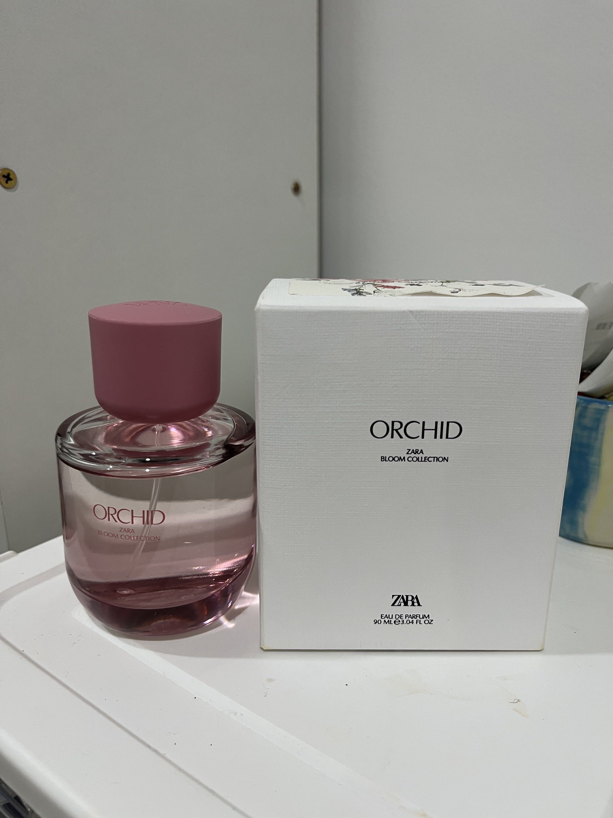 Zara Orchid Bloom Collection (Category: Fragrance & Deodorants) located in Cebu City. Submitted by elle.db (Listing ID 1420298287, Image 1). Description: - Zara Orchid Bloom Eau de Parfum - 90ml / 3.04 fl oz bottle - Fragrance notes: Bergamot, Orchid, Vanilla - Comes with original box - sprayed it less than 10x -bought last december 2025 -rfs: i have too much perfume already .