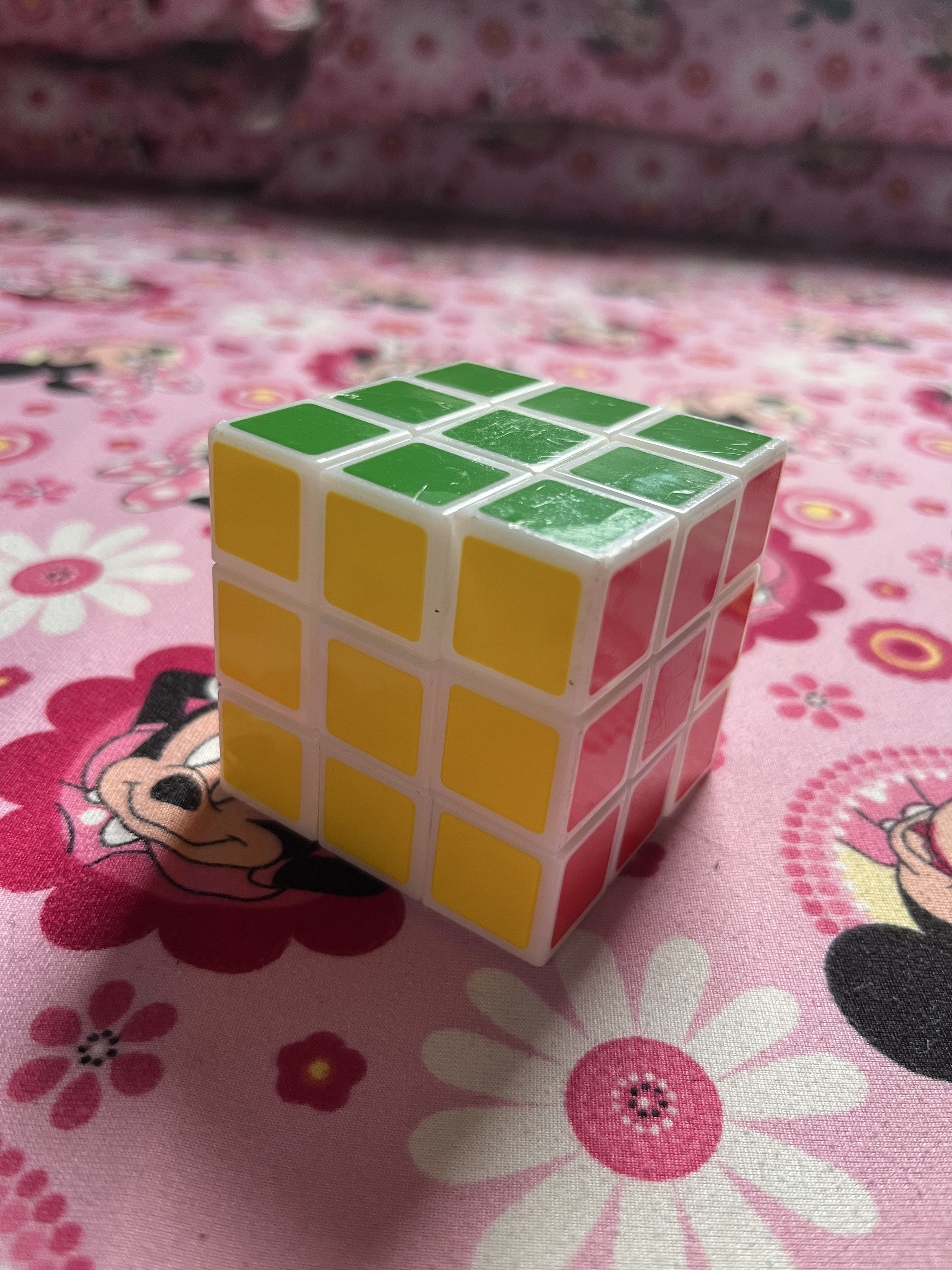 3x3 Rubik's Cube (Category: Board Games & Puzzles) located in Pasay City. Submitted by l0vingrstore (Listing ID 1420432278, Image 2). Description: - Classic 3x3 Rubik's Cube - Standard six colors - Good working condition - All stickers intact - Suitable for beginners and experienced solvers.