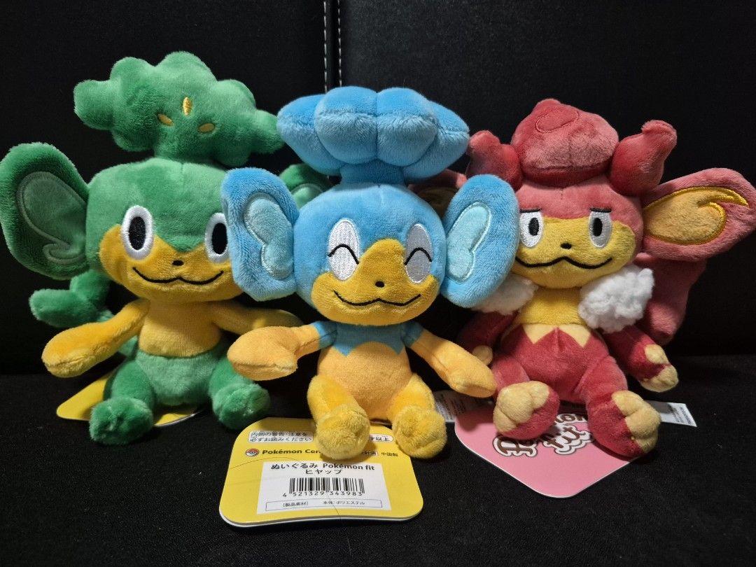 寶可夢 Pokemon fit 公仔 花椰猿 爆香猿 冷水猿, 興趣及遊戲, 玩具 & 遊戲類 - Carousell