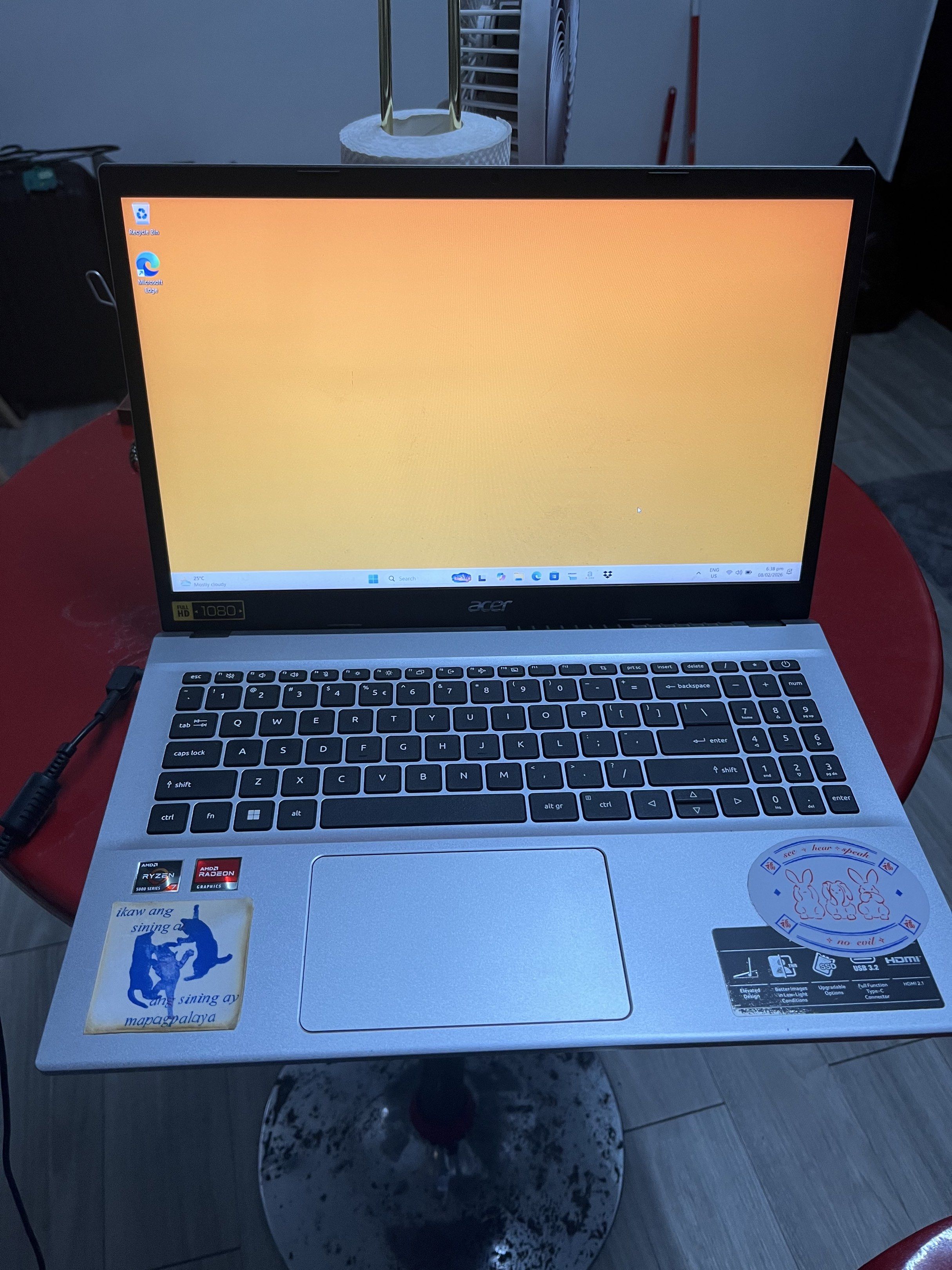 Acer Aspire 3 15 - AMD Ryzen 7 (Category: Laptops & Notebooks) located in Manila. Submitted by nikkinaks (Listing ID 1420474238, Image 2). Description: FOR SALE PHP23,000 (slightly negotiable) ACER Aspire 3 15 Gaming Laptop AMD Ryzen 7 processor 16GB RAM, 512GB Storage 15.6 inches No repair history All keys working Original Charger Some minor scratches but no big dents Overall in good condition Used for less than 2yrs only, good for gaming (tried