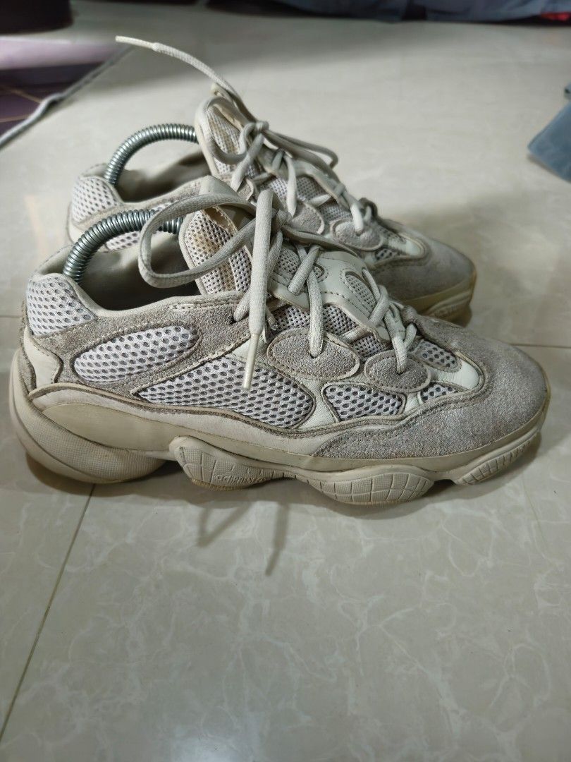 Adidas Yeezy 500 (Category: Sneakers) located in Porac. Submitted by oj199x (Listing ID 1420368479, Image 1). Description: Adidas Yeezy 500 Size 8M Great condition, light stains on upper but not noticeable once worn rfs: di nagagamit P1000+sf.