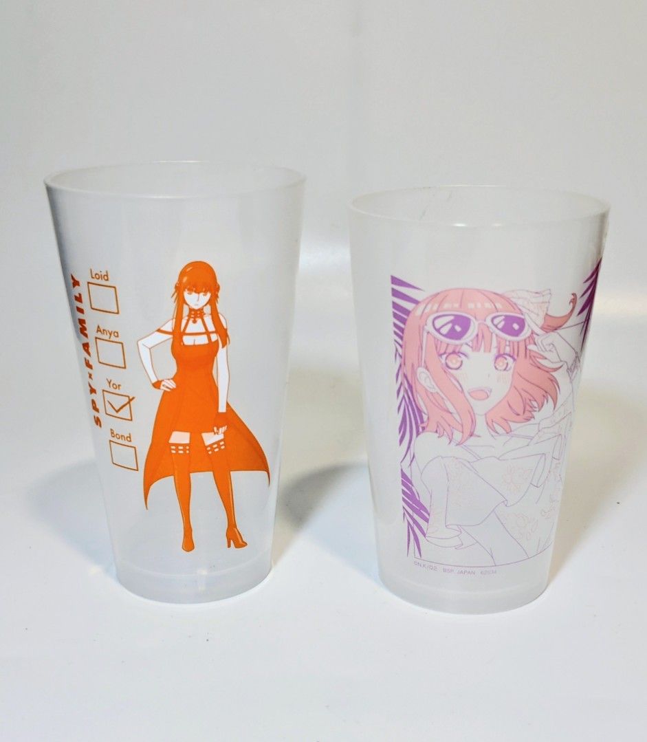 ANIME PLASTIC CUP (Category: Coffee & Tea Tableware) located in Manila. Submitted by yourfavoritethings7 (Listing ID 1420413990, Image 1). Description: Good condition Brand new. Set: 150 php.