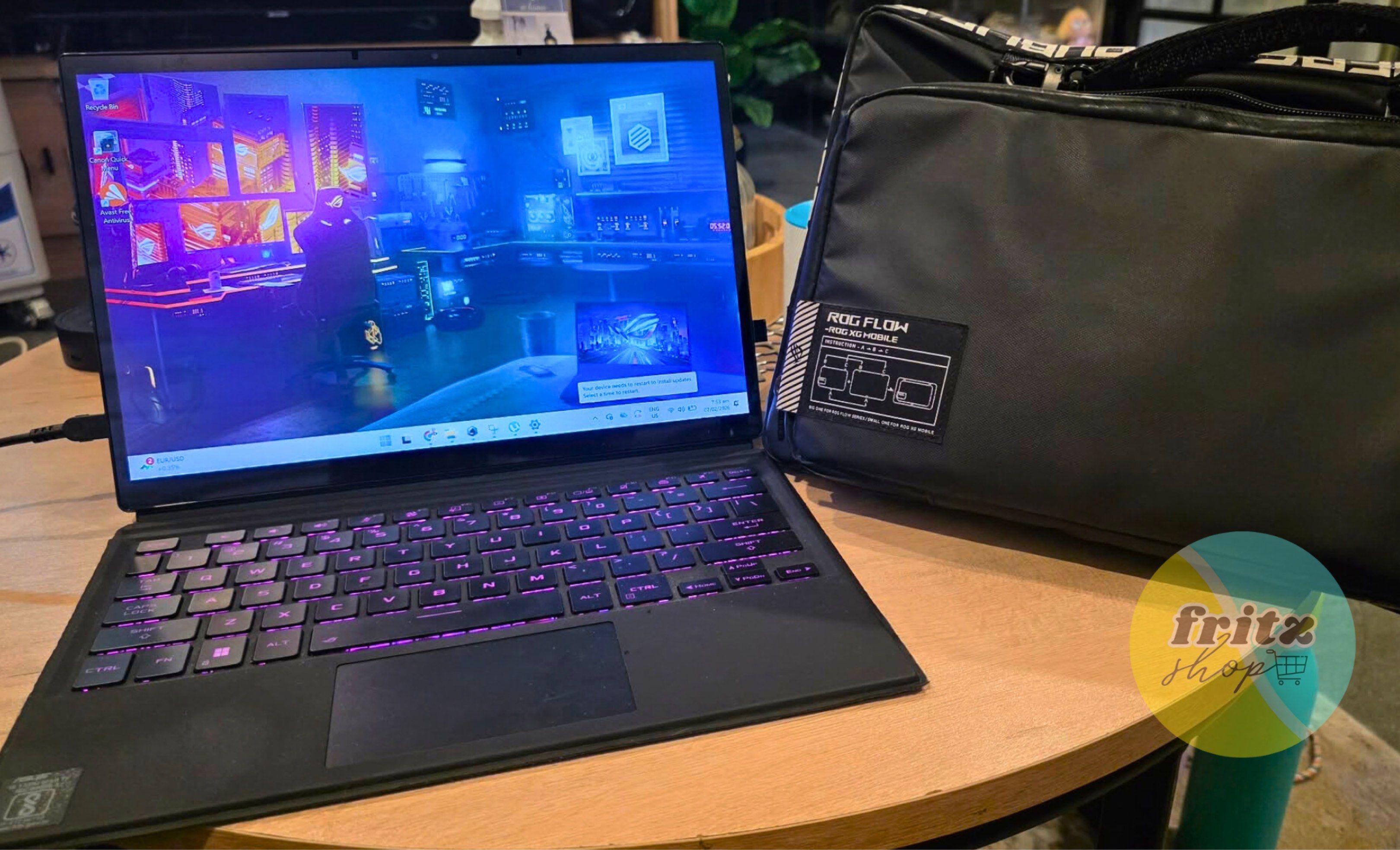 ASUS ROG Flow Gaming Laptop (Category: Laptops & Notebooks) located in Muntinlupa City. Submitted by kneecolejose (Listing ID 1420439655, Image 1). Description: FOR SALE: ASUS ROG Flow Z13 (Gaming Laptop / Tablet) Price: ₱65,000 ✔ Intel Core i7-12700H (12th Gen) ✔ NVIDIA RTX 3050 4GB ✔ 16GB RAM ✔ Touchscreen (2-in-1: laptop + tablet) Issue: Keyboard does not work when angled, but works properly when flat Complete set: original charger & original 