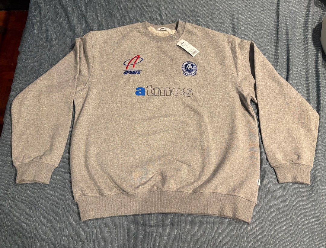 Atmos Sweater (Category: Coats, Jackets and Outerwear) located in Paranaque City. Submitted by finests (Listing ID 1420535388, Image 3). Description: Brand new Atmos Sweater Size XXL (Fits XL comfortably as well) New with tags / Never used ₱2,495 Now ₱1,995 SRP is ¥13,200 / ₱4,970 RFS: Never got a chance to use it, will sell instead..
