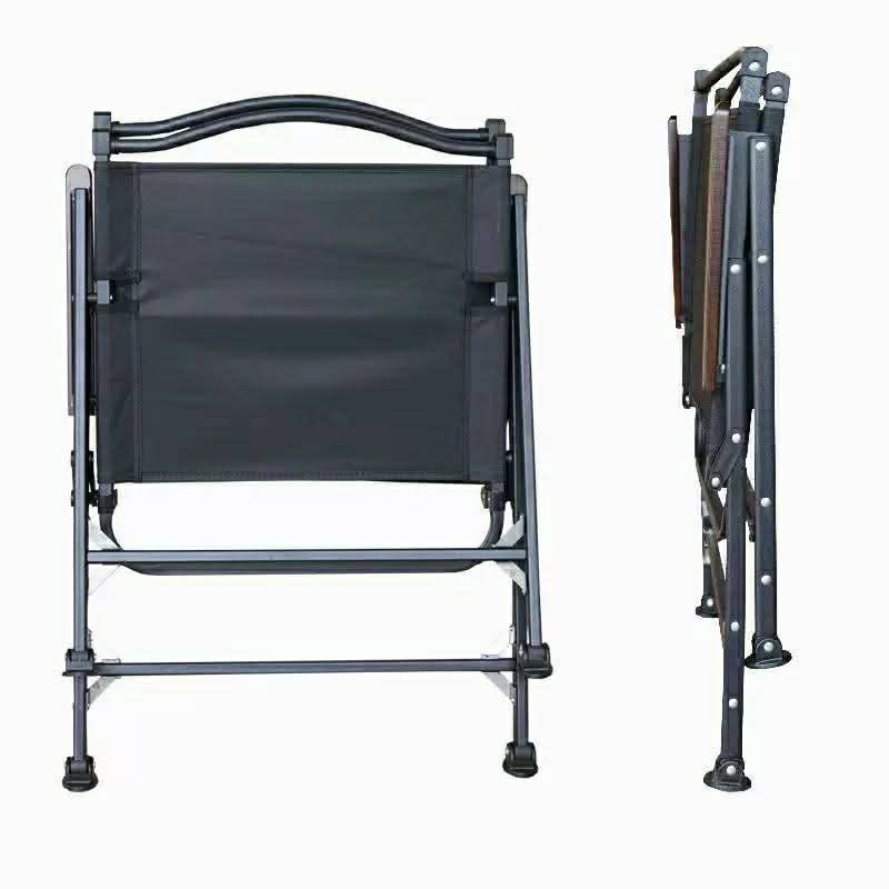 Black Folding Camping Chair (Category: Chairs) located in Manila. Submitted by jelai.cybyb (Listing ID 1420352888, Image 3). Description: SIZE ：78 CM X 52 CM .