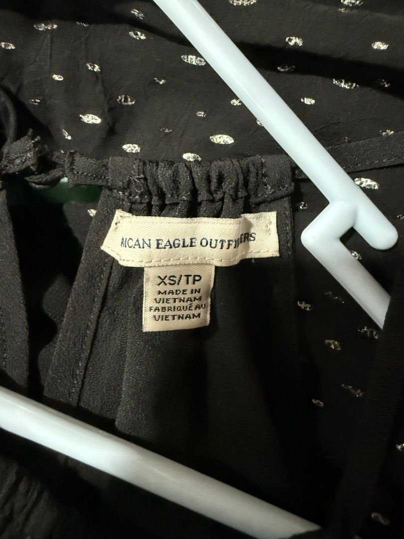 Black halter dress (Category: Dresses) located in Paranaque City. Submitted by 10001thingstodeclutter (Listing ID 1420487710, Image 3). Description: American eagle black halter dress Used but in good condition Easy to dress up or down.