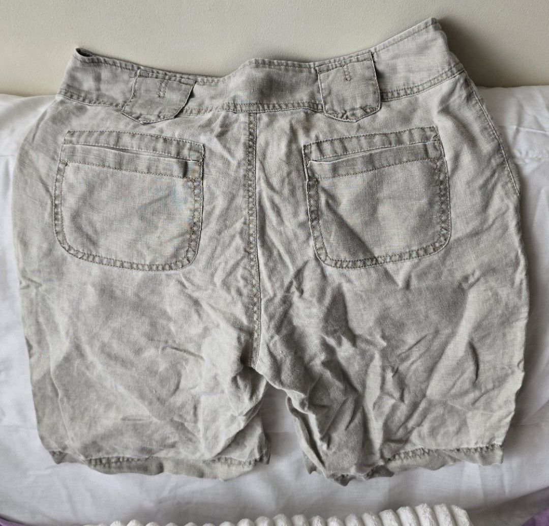 British India Adventurer Shorts (Category: Shorts) located in Mandaluyong City. Submitted by house_of_habi (Listing ID 1420366745, Image 2). Description: - British India Adventurer shorts - Size 3 - Neutral color - Classic and vintage design - Button closure - Two back pockets - Ideal for casual wear.