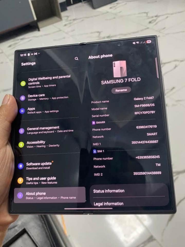 BUYING RUSH FOLD 7 FLIP 7 OR S25/ULTRA (Category: Samsung) located in Marikina City. Submitted by kanyoo (Listing ID 1420556530, Image 1). Description: LOOKING FOR FOLD 7 FLIP 7 OR S25/ULTRA ( BNEW OR SECOND HAND) KUNIN KO AGAD IF MAGKASUNDO SA PRESYO PM ME📩.