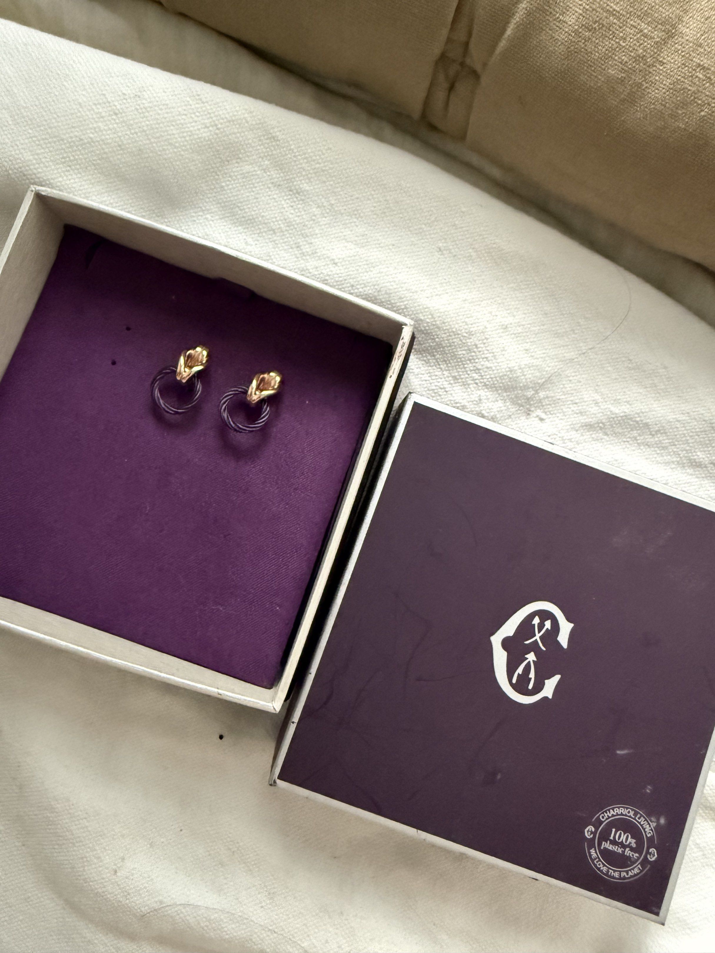Charriol Celtic Knot Earrings (Category: Earrings) located in Calatagan. Submitted by chunky_potato (Listing ID 1420438289, Image 1). Description: With box. .