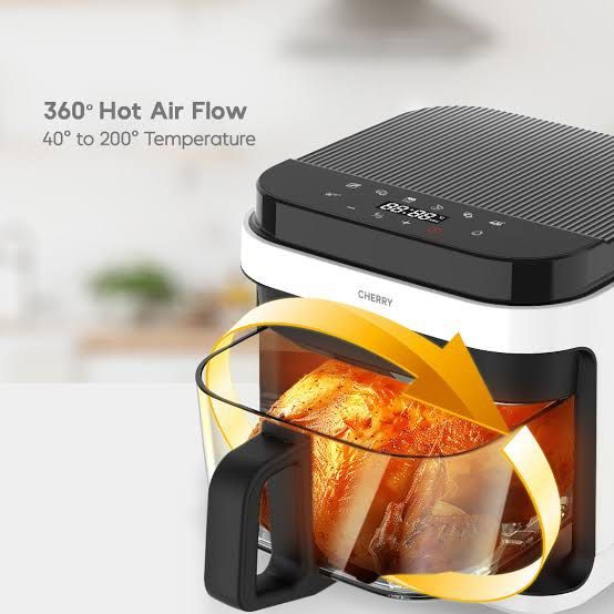Cherry Air Fryer AF500 (WHITE) (Category: Fryers) located in Manila. Submitted by zygshoppp (Listing ID 1420419496, Image 2). Description: Original price: 4990 Brand new, unopened, still inside box. Open Pm for actual pictures! 🥰.