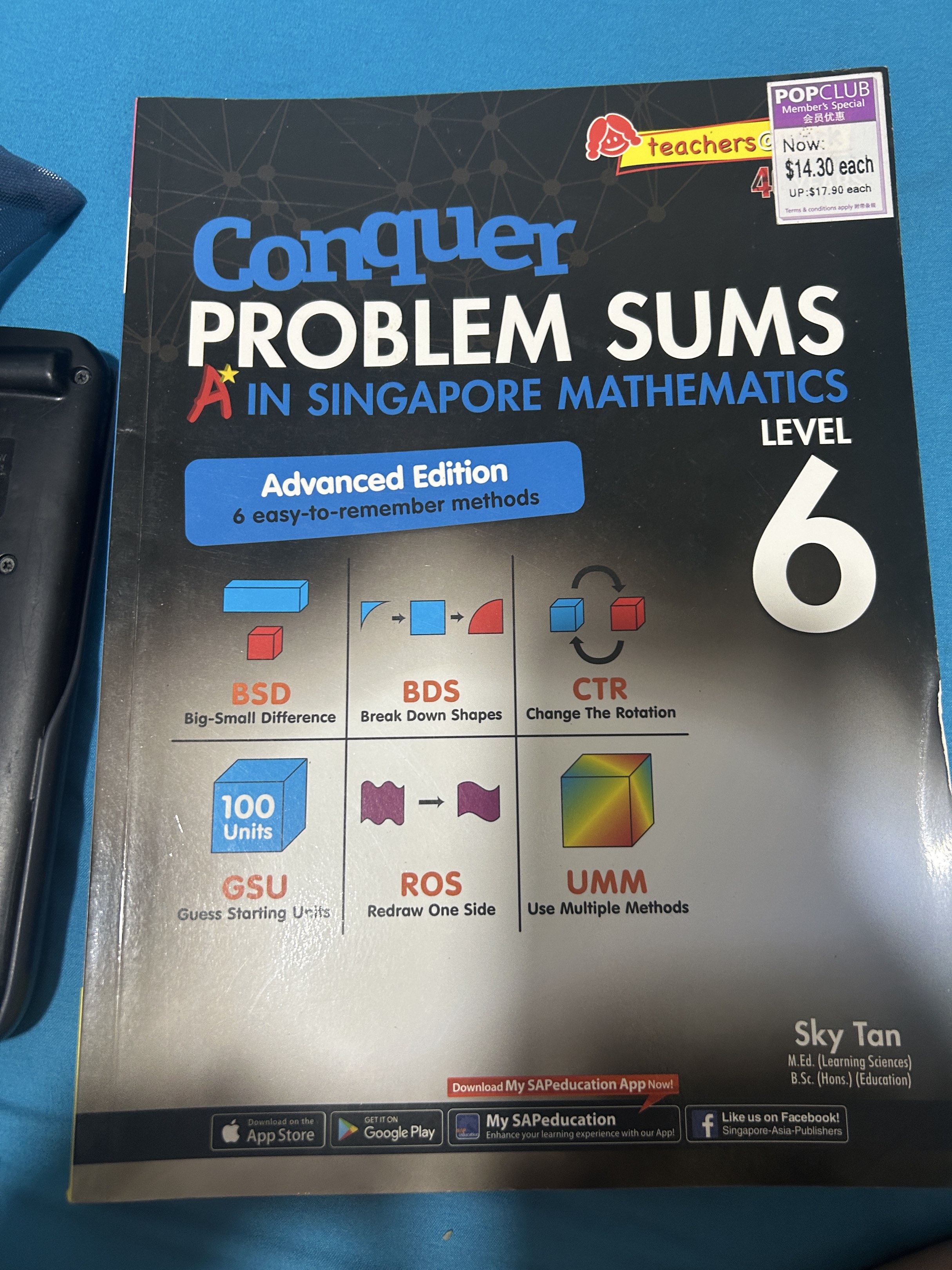 Conquer Problem Sums in Singapore Mathematics Level 6, Hobbies & Toys ...