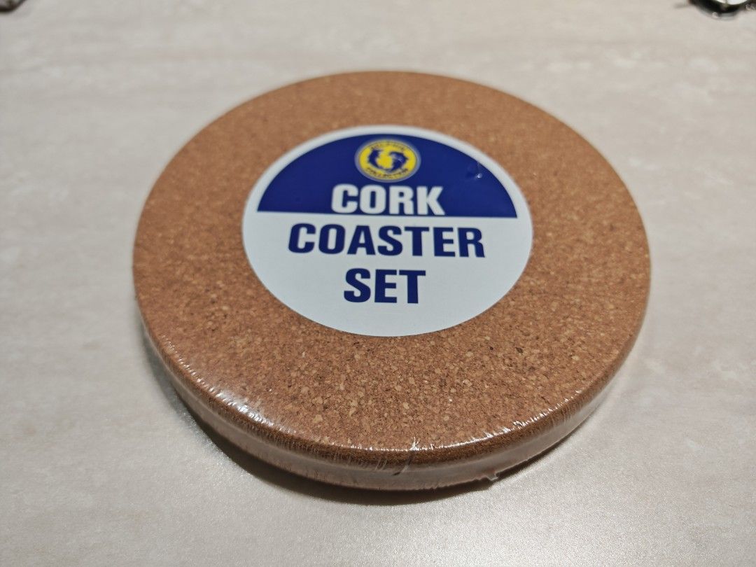 Cork Coaster Set - Brand New451134325953013760