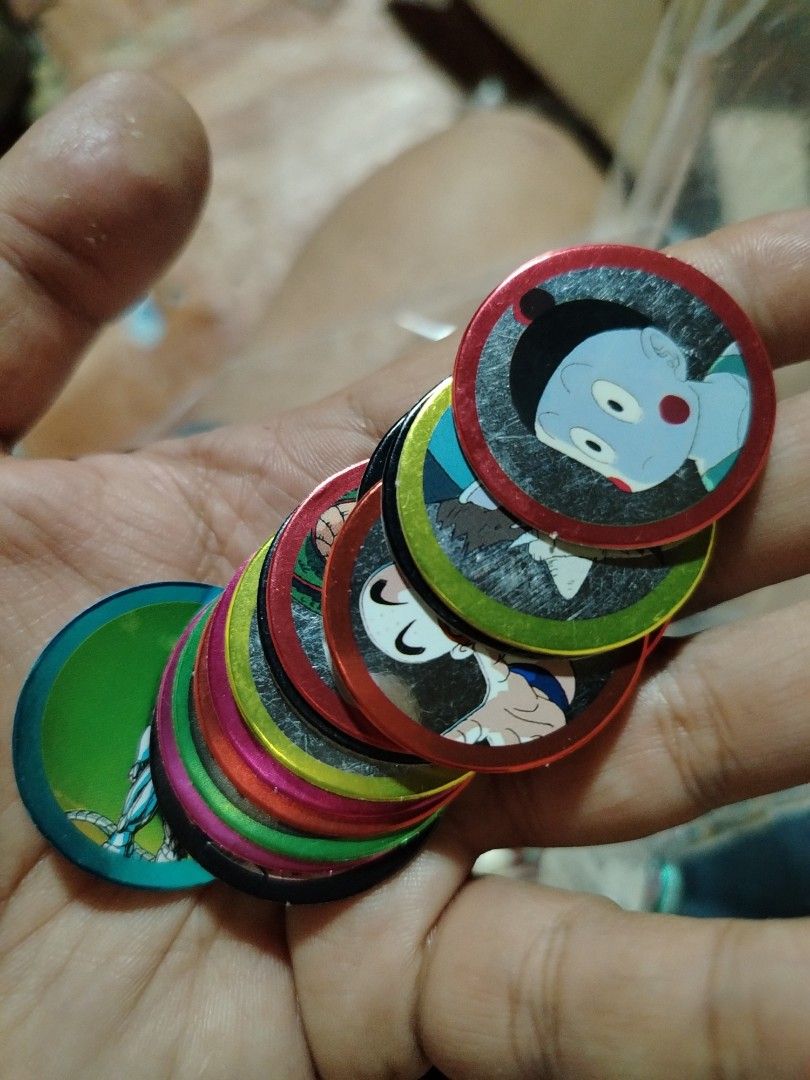 dbz mini vintage pogs (Category: Raw Singles) located in San Jose del Monte. Submitted by toys.merch.electronic (Listing ID 1420526137, Image 2). Description: 266pcs. MOSTLY DOUBLES WIYSWIYG MOP GCASH MOD FLASH/JNT LOC SJDM BULACAN.