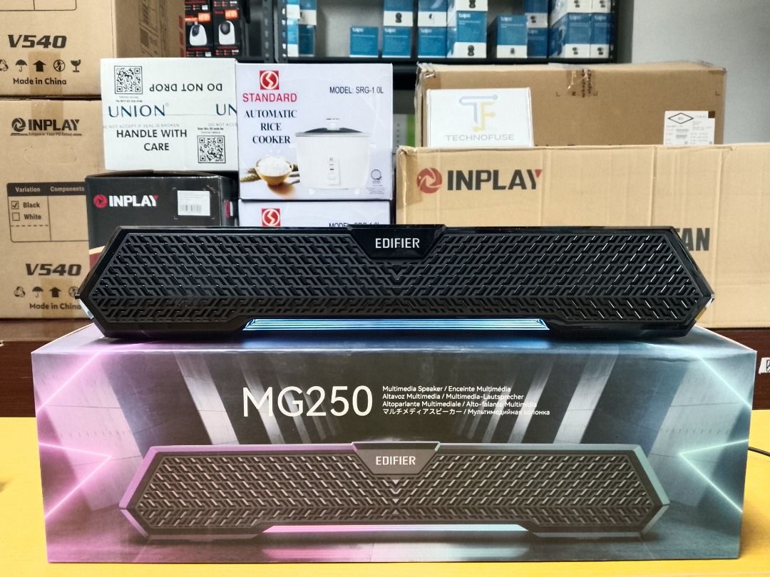 Edifier MG250 Bluetooth RGB Built-in Mic USB-powered Multimedia Speaker (Category: Soundbars, Speakers & Amplifiers) located in Pasig City. Submitted by technofuseofficial (Listing ID 1420411126, Image 2). Description: Edifier MG250 Bluetooth RGB Built-in Mic USB-powered Multimedia Speaker Store Location: 4F Unit 402, 604 Shaw Boulevard, Barangay Kapitolyo, Pasig City Same Day Delivery: - Lalamove delivery within Metro Manila - For walk-ins: Alwa