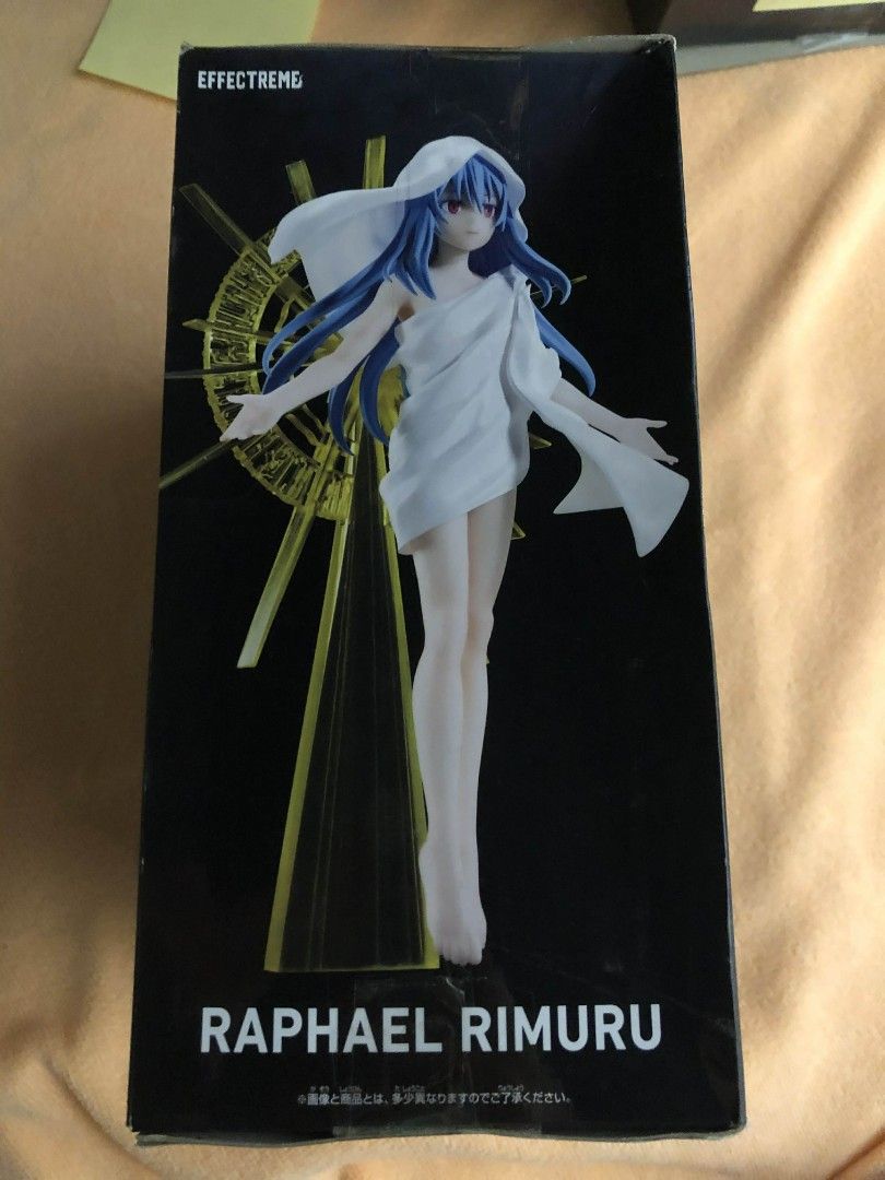 Effectreme Raphael Rimuru Figure (Category: Figurines & Statues) located in Alburquerque. Submitted by ryunny (Listing ID 1420555129, Image 3). Description: Tensura (that time i got reincarnated as a slime) Raphael Rimuru, Effectreme Condition: BIB (Back In Box) Price: ₱ 450 Location: Cebu City Shipping Methods: LBC, J&T, Maxim (within in cebu) Buyer will shoulder shipping fee.