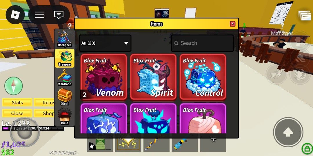 For sale affordable Bloxfruit Control fruit (Category: In-Game Products) located in Manila. Submitted by oddbear_e7436a (Listing ID 1420381811, Image 2). Description: gcash transaction no refund.