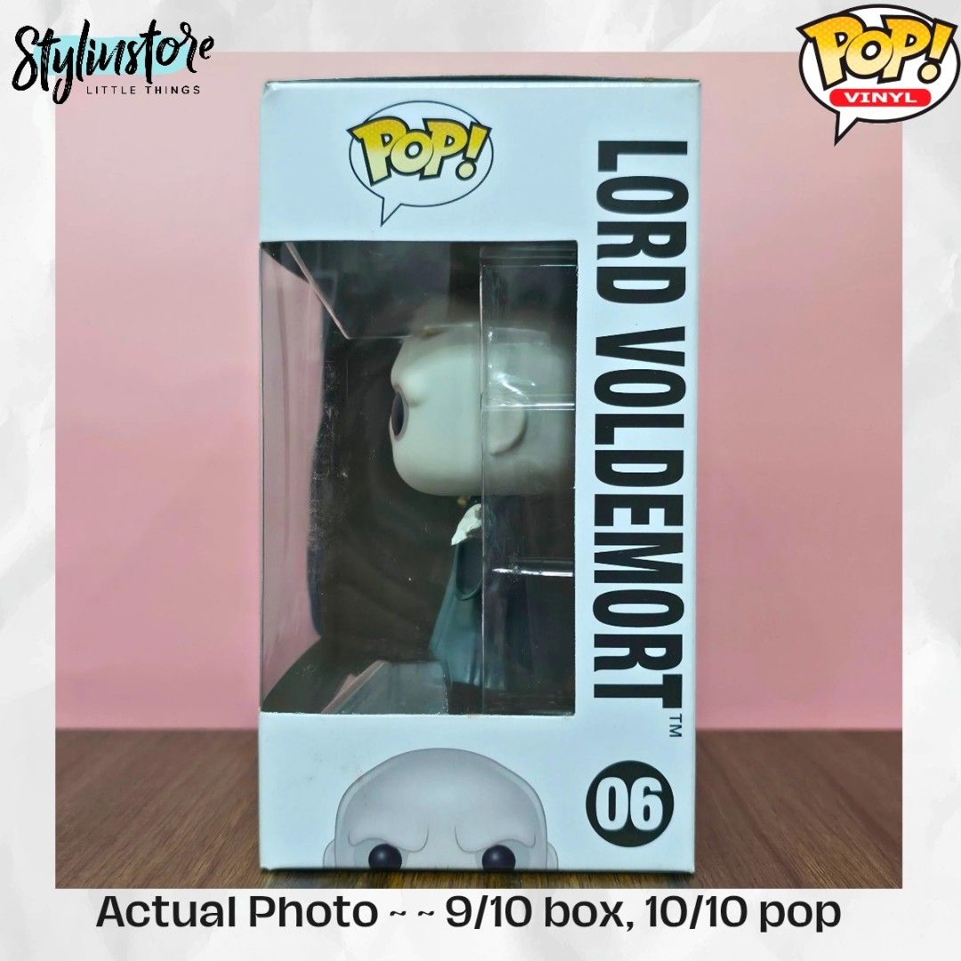 Funko Pop Harry Potter - Lord Voldemort (Original) (Category: Designer & Blind Box Toys) located in Makati City. Submitted by stylinstore (Listing ID 1420440687, Image 3). Description: ✨ 100% Authentic! Comes with FREE protector Location: West Rembo, Taguig City (formerly Makati) May also ship from Poblacion, Makati City ❌ No meet-ups MoP: GCash | Maya | GoTyme 🚚 SF c/o buyer, via Lalamove & J&T Check my profile for more finds! 😊 🧸🎁👕🛍.