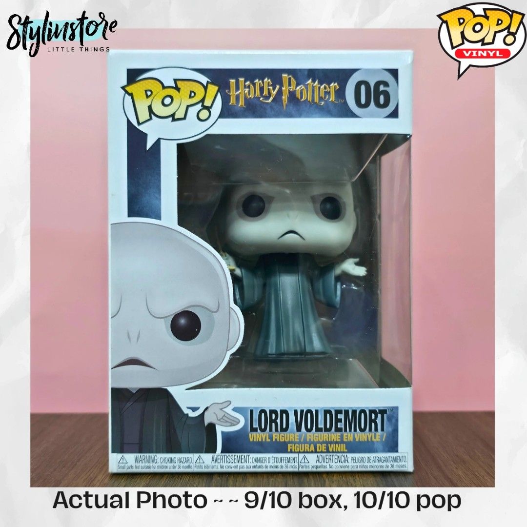 Funko Pop Harry Potter - Lord Voldemort (Original) (Category: Designer & Blind Box Toys) located in Makati City. Submitted by stylinstore (Listing ID 1420440687, Image 1). Description: ✨ 100% Authentic! Comes with FREE protector Location: West Rembo, Taguig City (formerly Makati) May also ship from Poblacion, Makati City ❌ No meet-ups MoP: GCash | Maya | GoTyme 🚚 SF c/o buyer, via Lalamove & J&T Check my profile for more finds! 😊 🧸🎁👕🛍.
