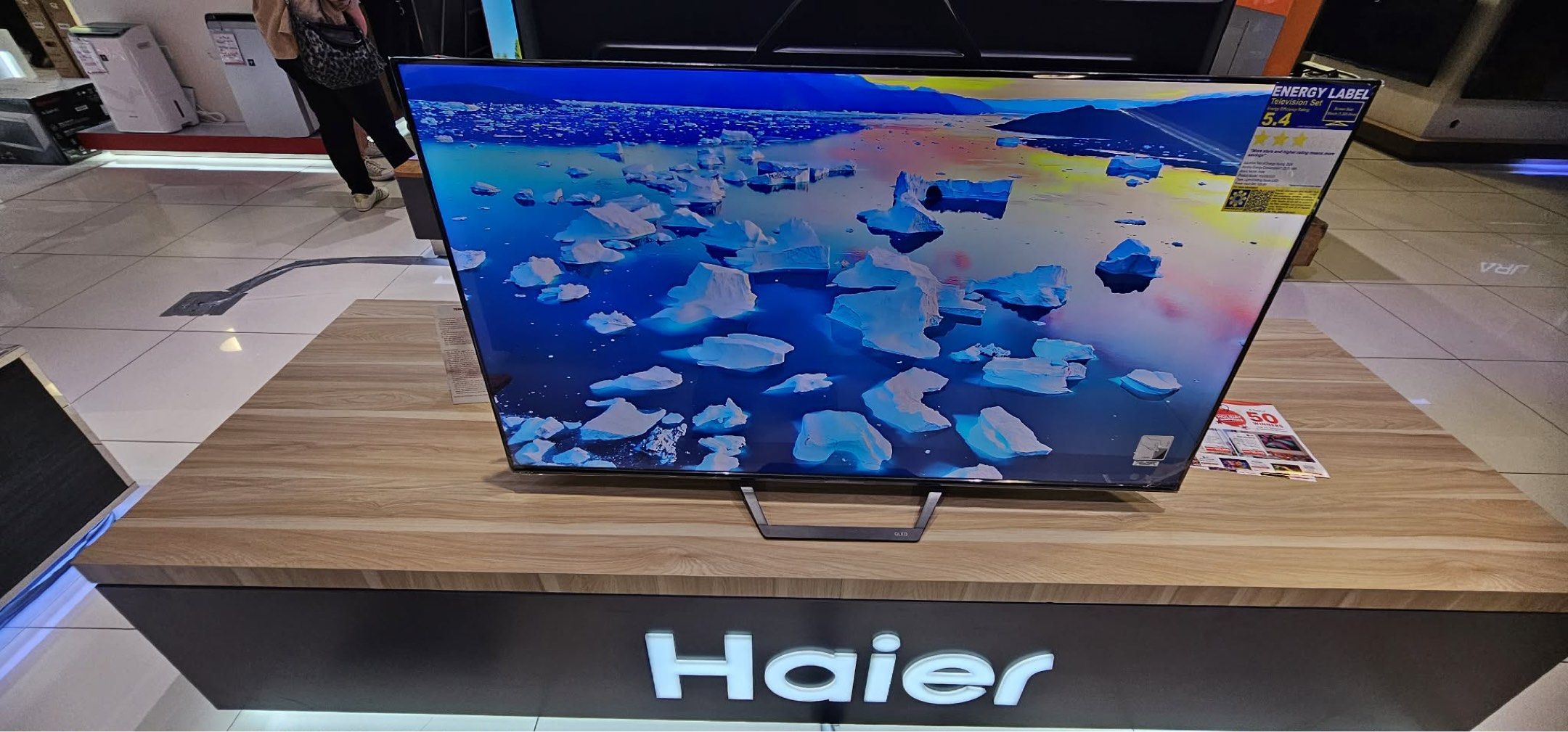 HAIER LED GOOGLE TV (Category: TV) located in Quezon City. Submitted by maryann5721 (Listing ID 1420518323, Image 1). Description: HAIER LED GOOGLE TV H32K85FX -8,400 H40K68FG - 10,500 H43K85FFX - 13,157 H40K85EFX - 10,500 H50K85FUX -17,500 H55K85FUX - 19,700 H58K68UG- 21,600 H65K85FUX - 27,800 H70K85EUX - 32,500 H75K65FUX - 35,500 QLED H43S80EUX - 17,800 H50S80EUX - 21,000 H55S80EUX - 22,800 H65S80EUX - 31,900 H50S800UX - 22,700 H55S800UX-23,900