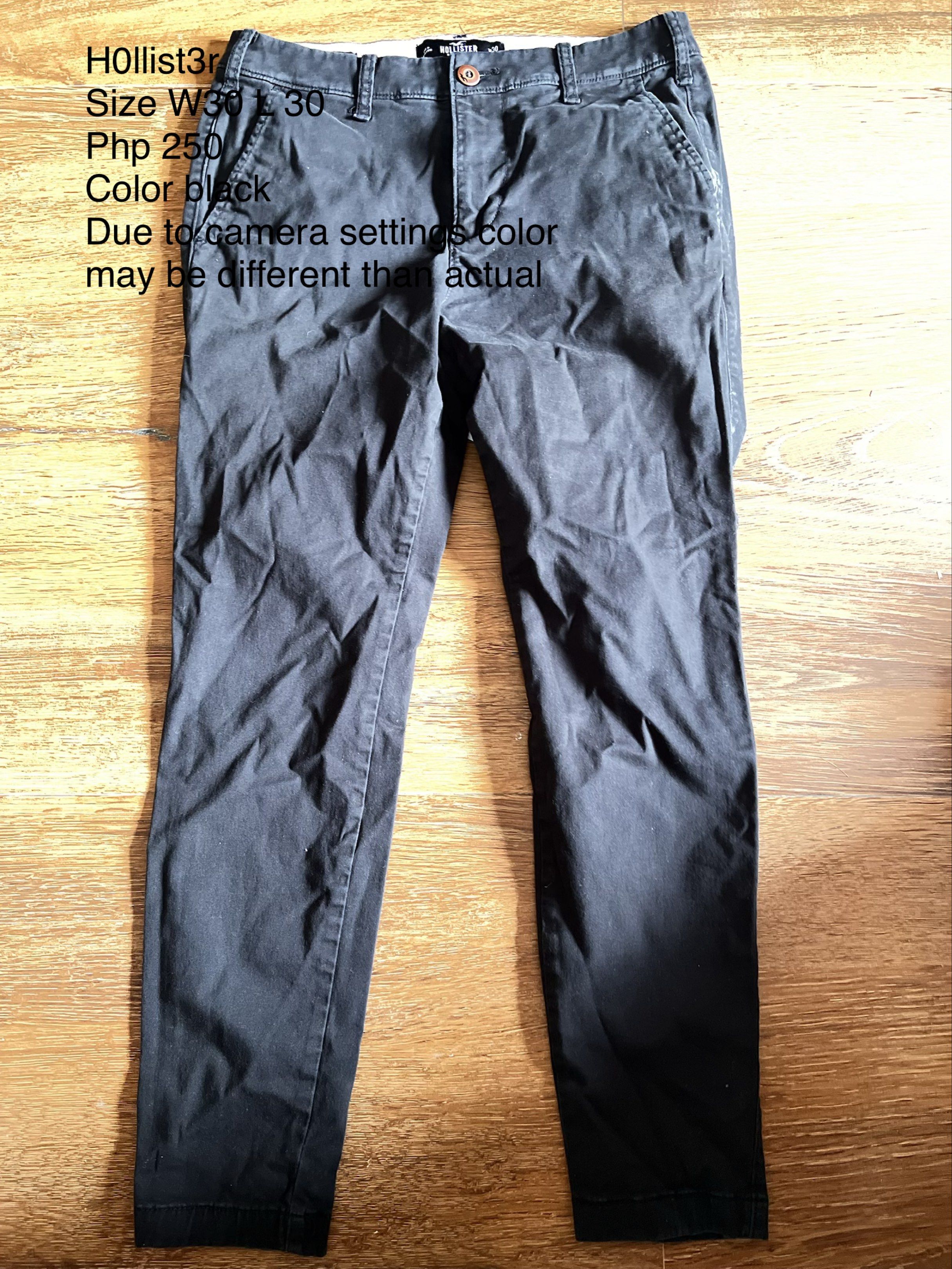 Hollister W30 L30 Pants (Category: Jeans) located in Santa Rosa. Submitted by krisugs01 (Listing ID 1420491933, Image 3). Description: .